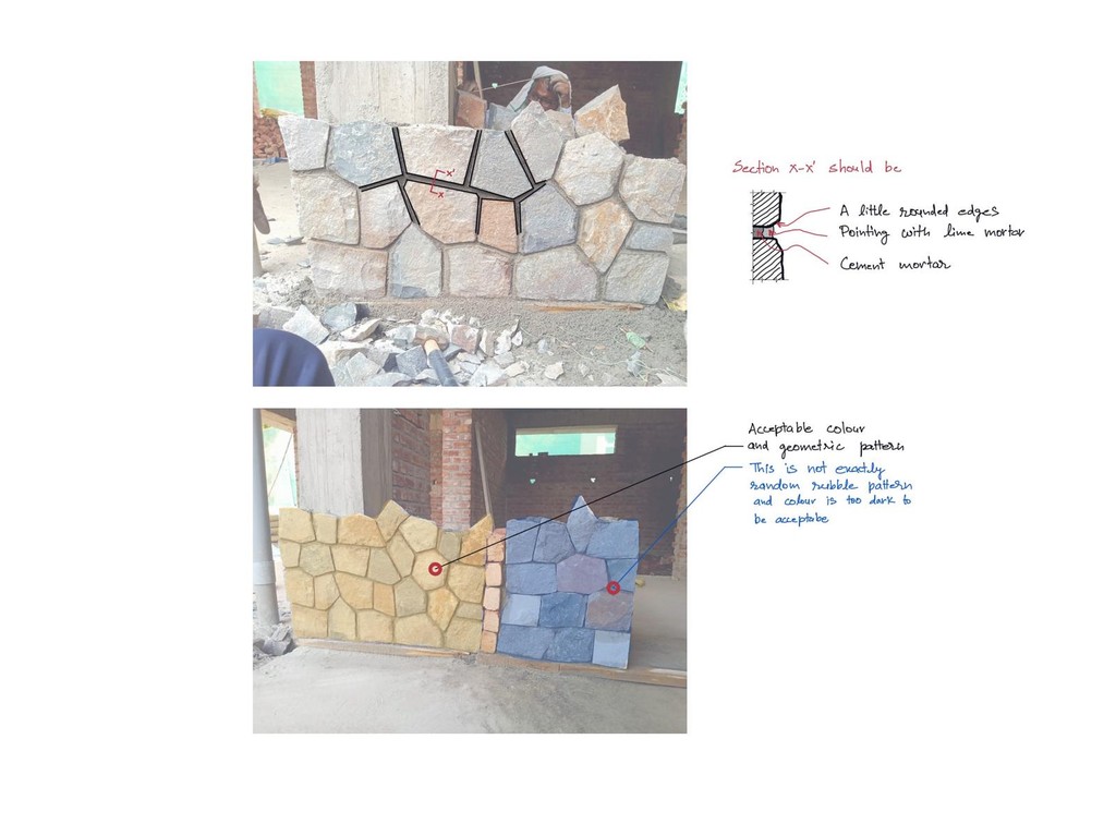 Stone, judged on site