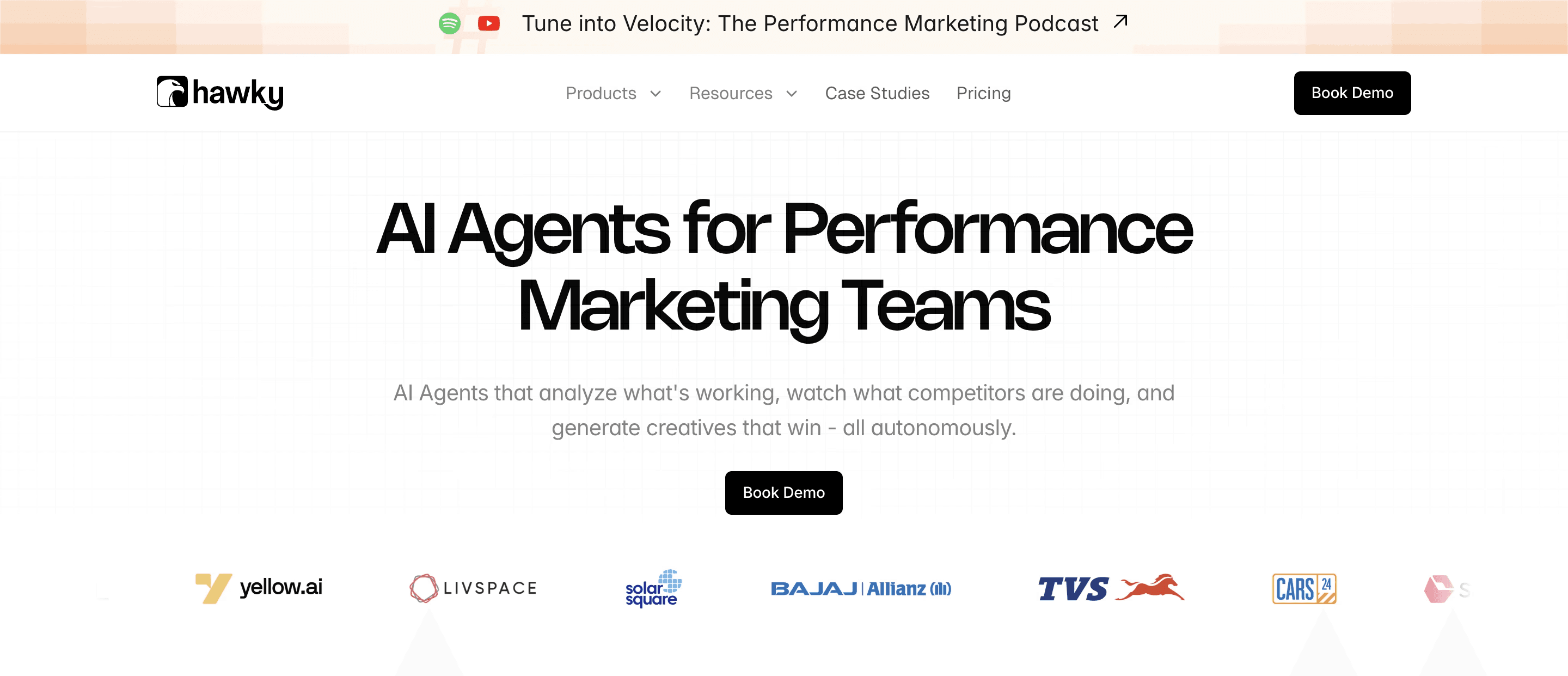 1. Hawky - Best for Element-Level Creative Intelligence and Competitive Analysis