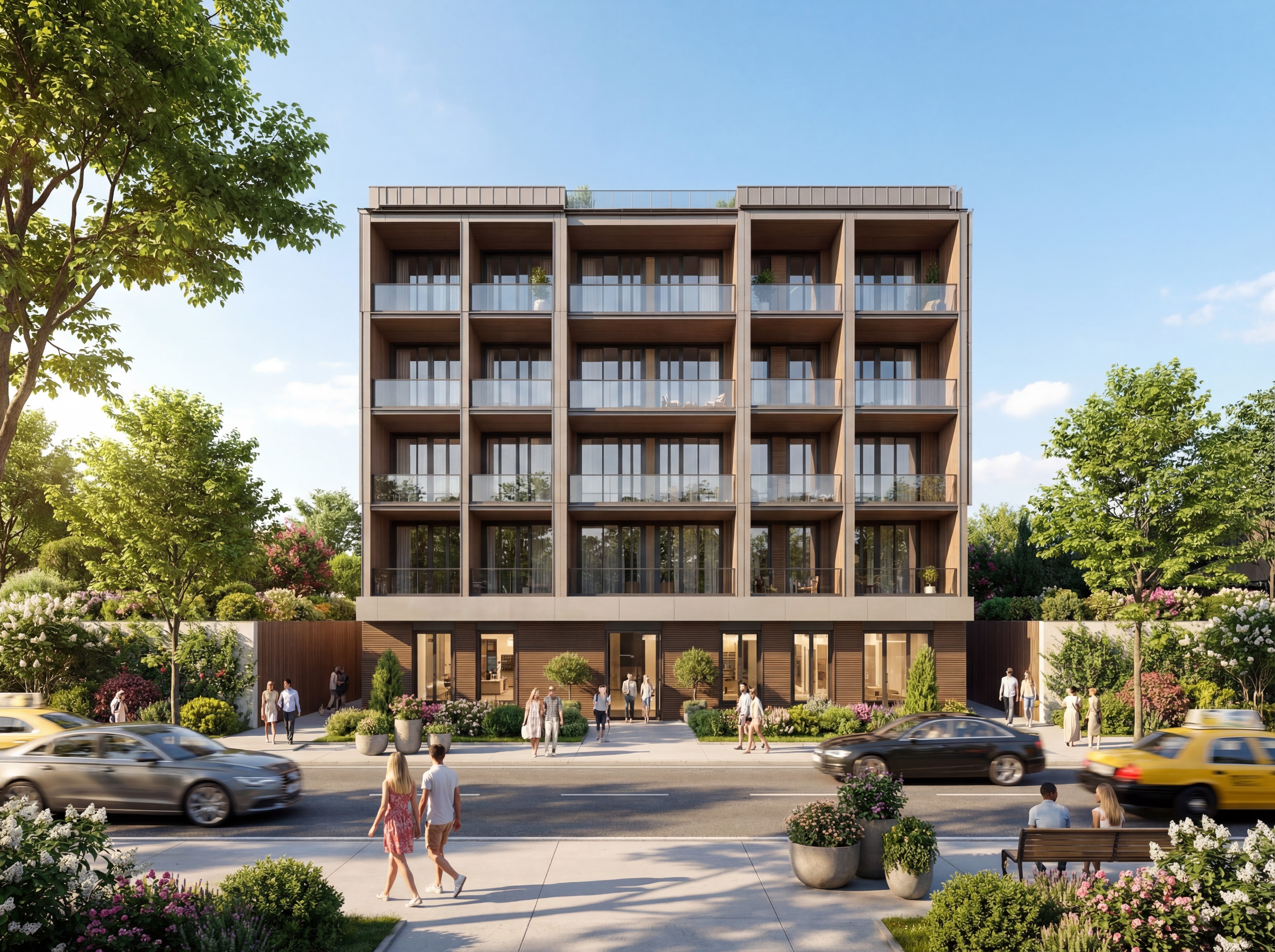 Архитектурная визуализация гостиницы Yakkasaroy