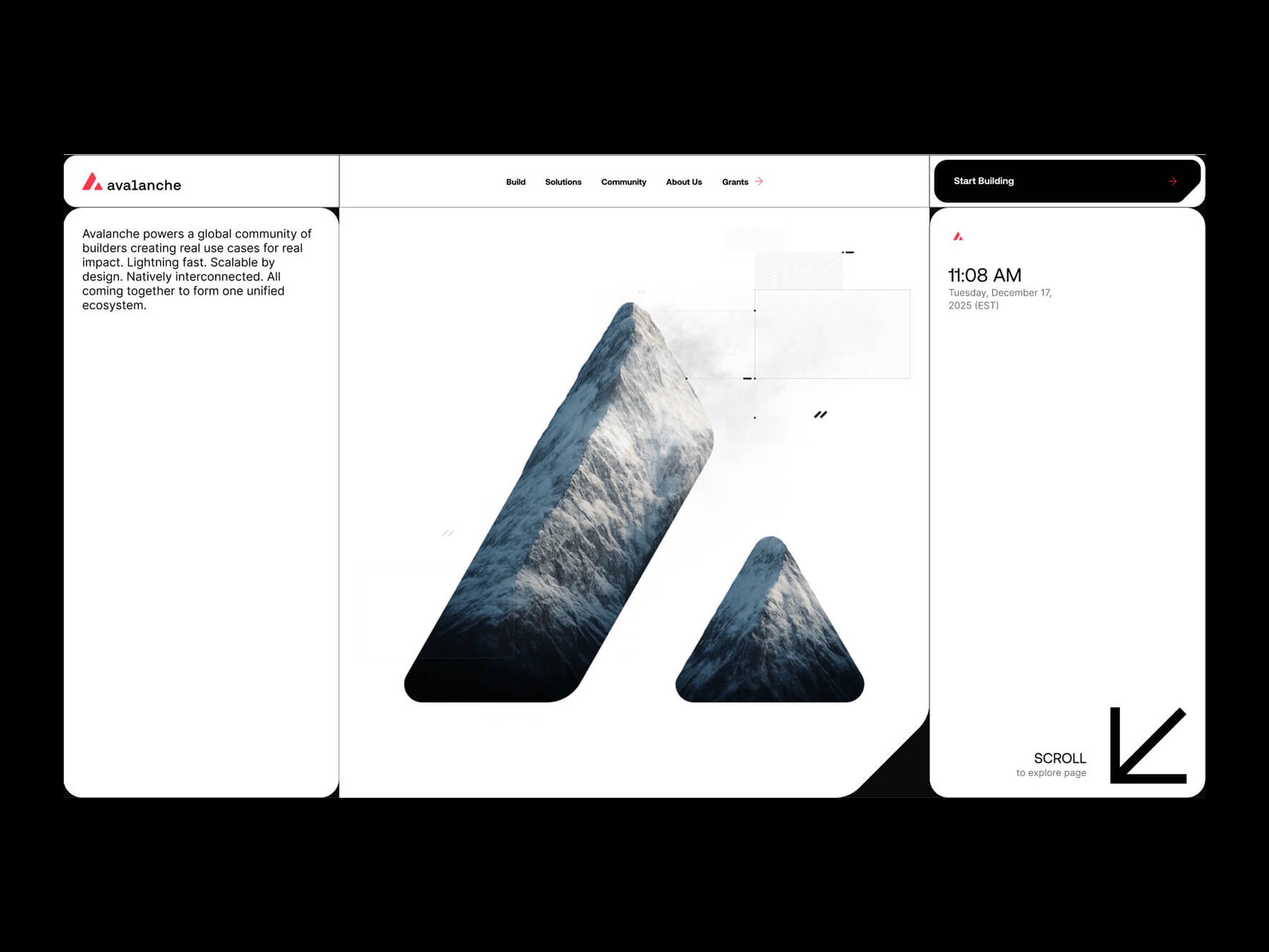 Design Bod - Avalanche - Wondermakers - Website - Award