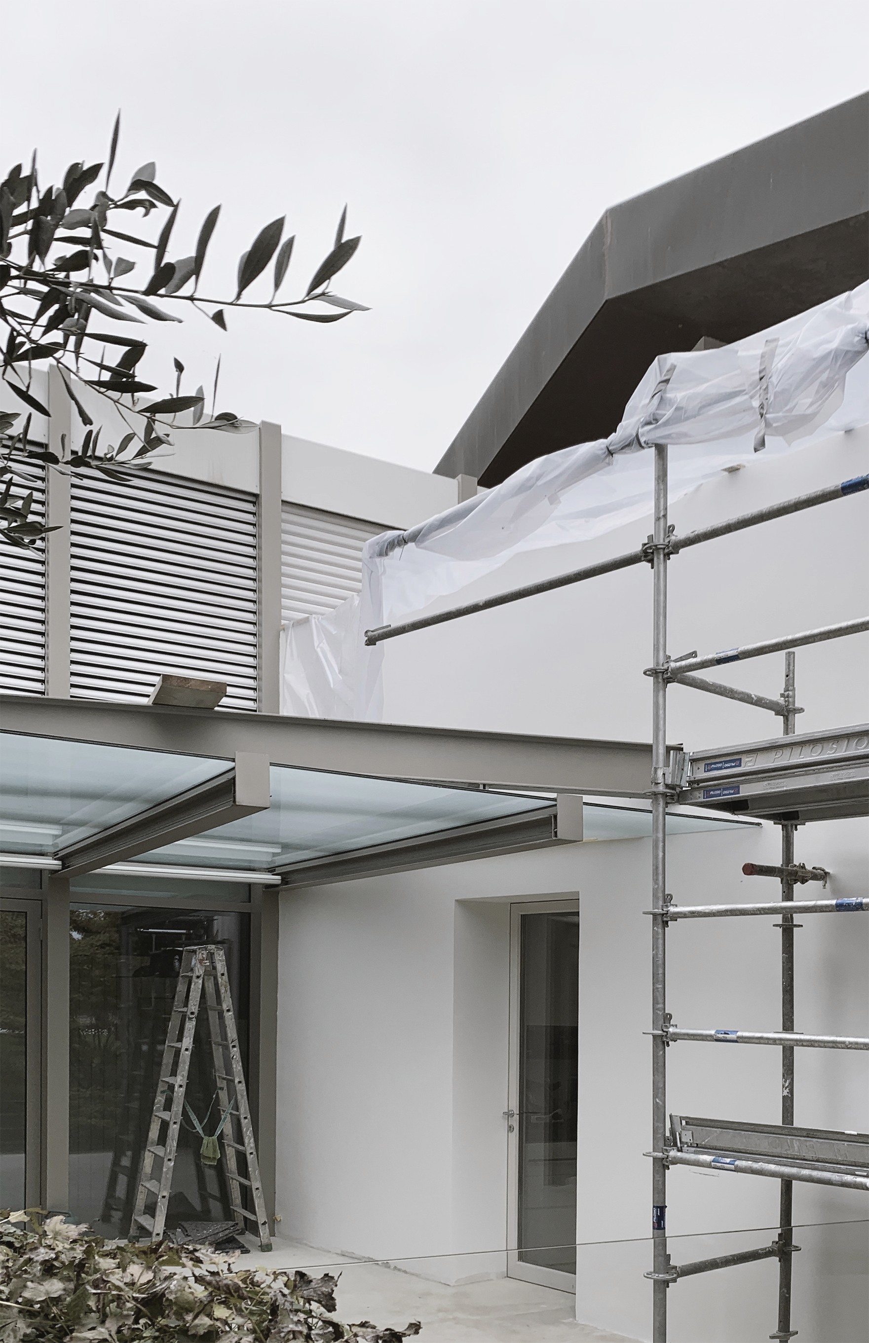 montaggio copertura vetro