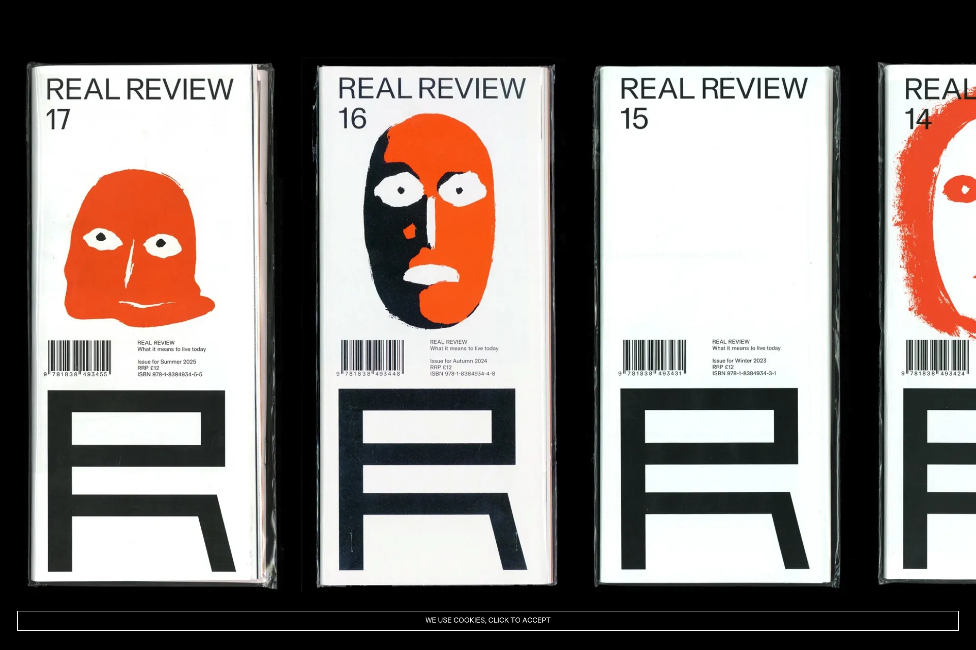 Screenshot of Real Review website