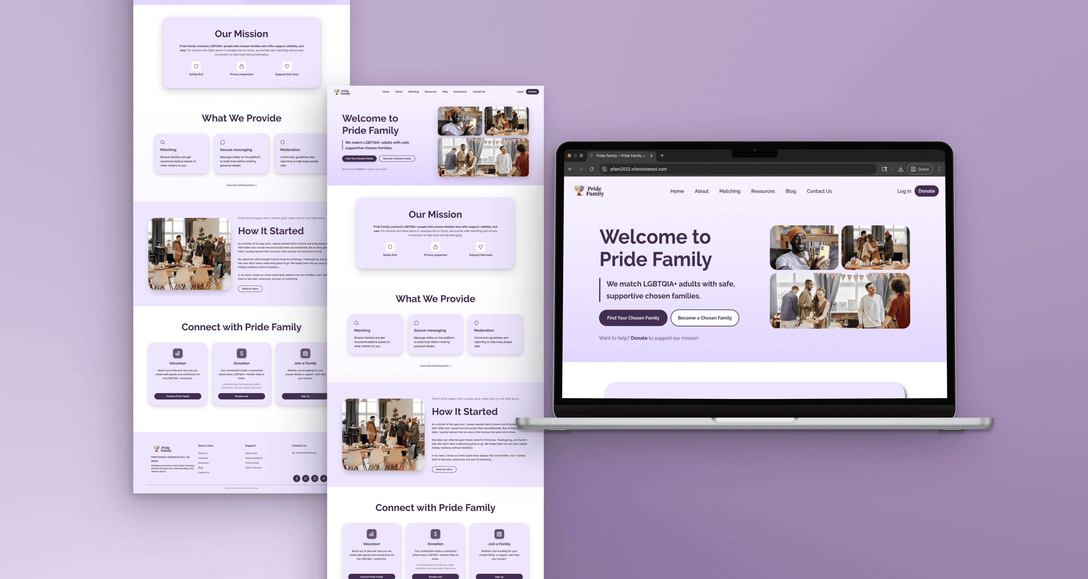 Pride Family - LGBTQIA+ Platform