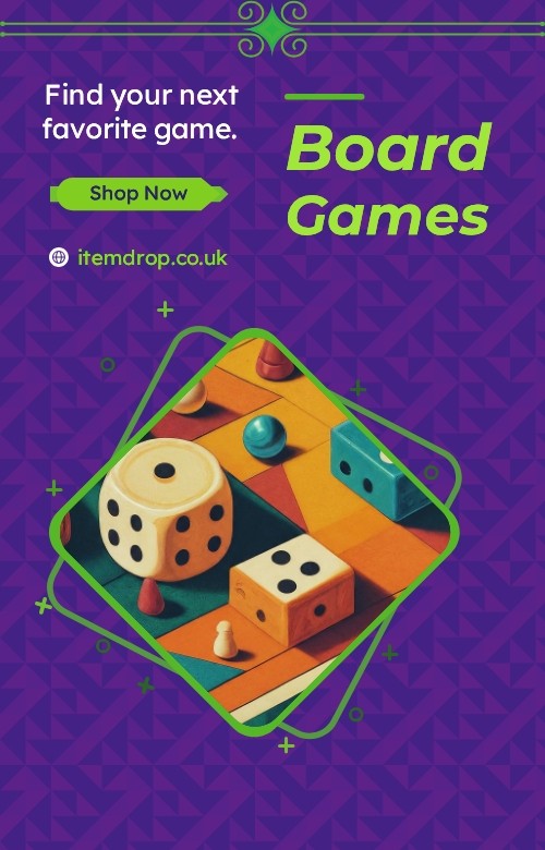 Board games category banner - generatedWithSivi