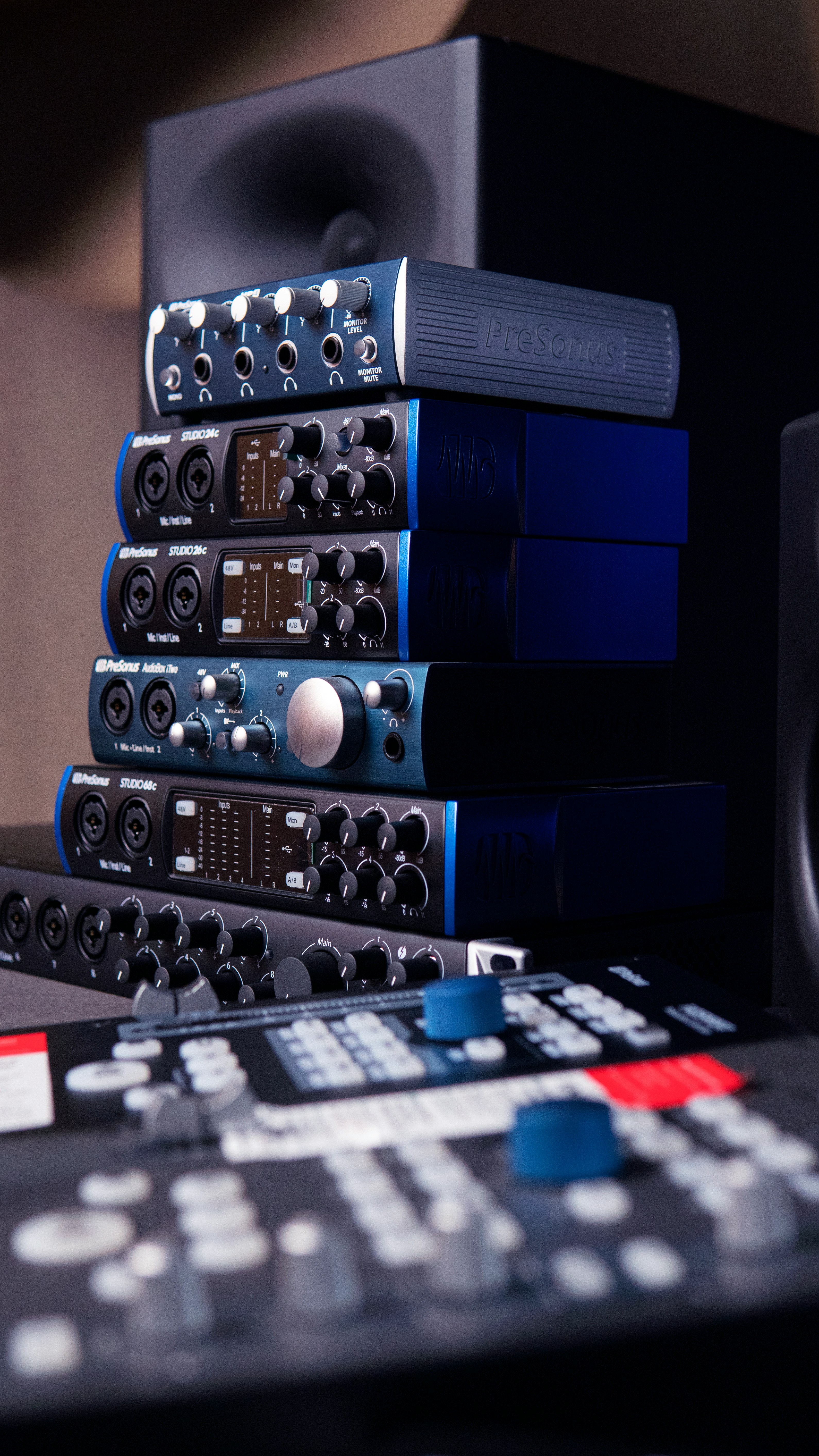 audio mixers and volume levels