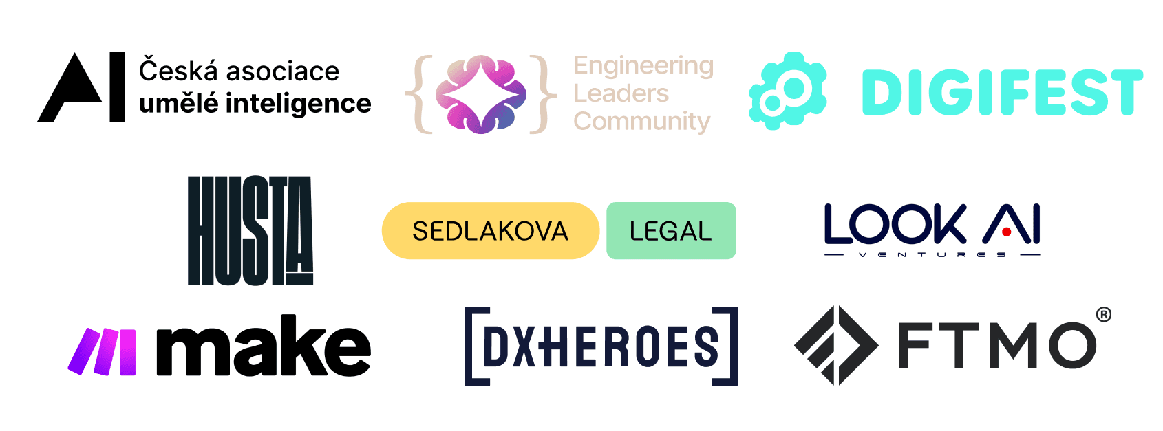 A list of event partners