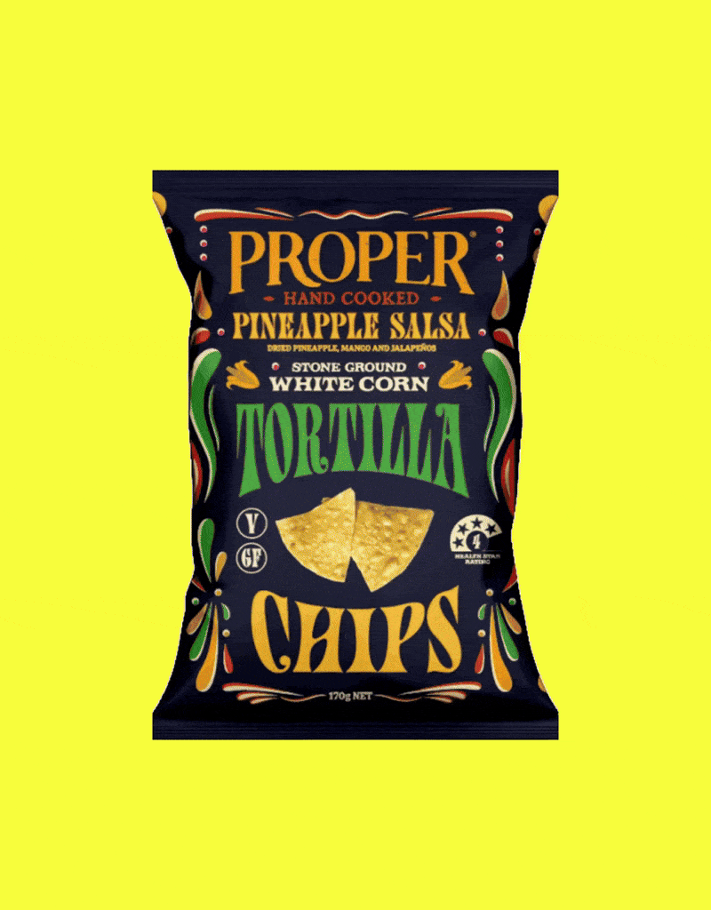 Animated gif of various products in a VLOO subscription box, cycling through on different vibrant coloured backgrounds.