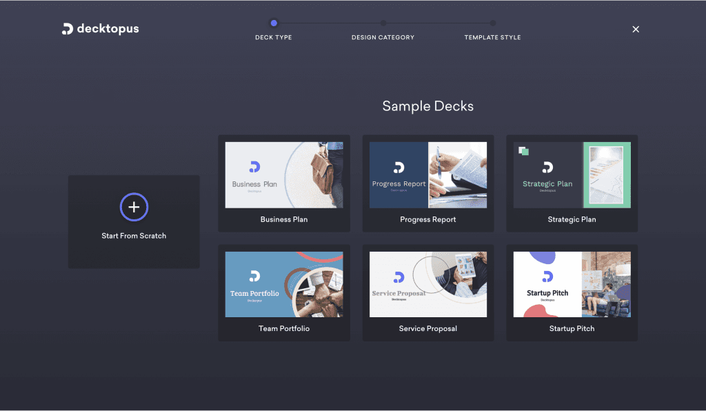 Decktopus Online Presentation Maker