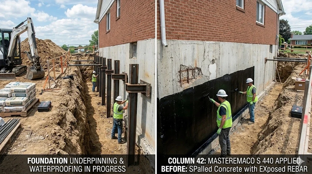 Foundation repair and structural assessment at a Fort Lauderdale property — Planet Construction FL