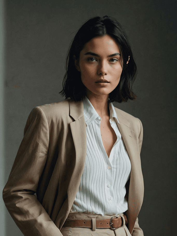 a man standing on a balcony next to a tall building