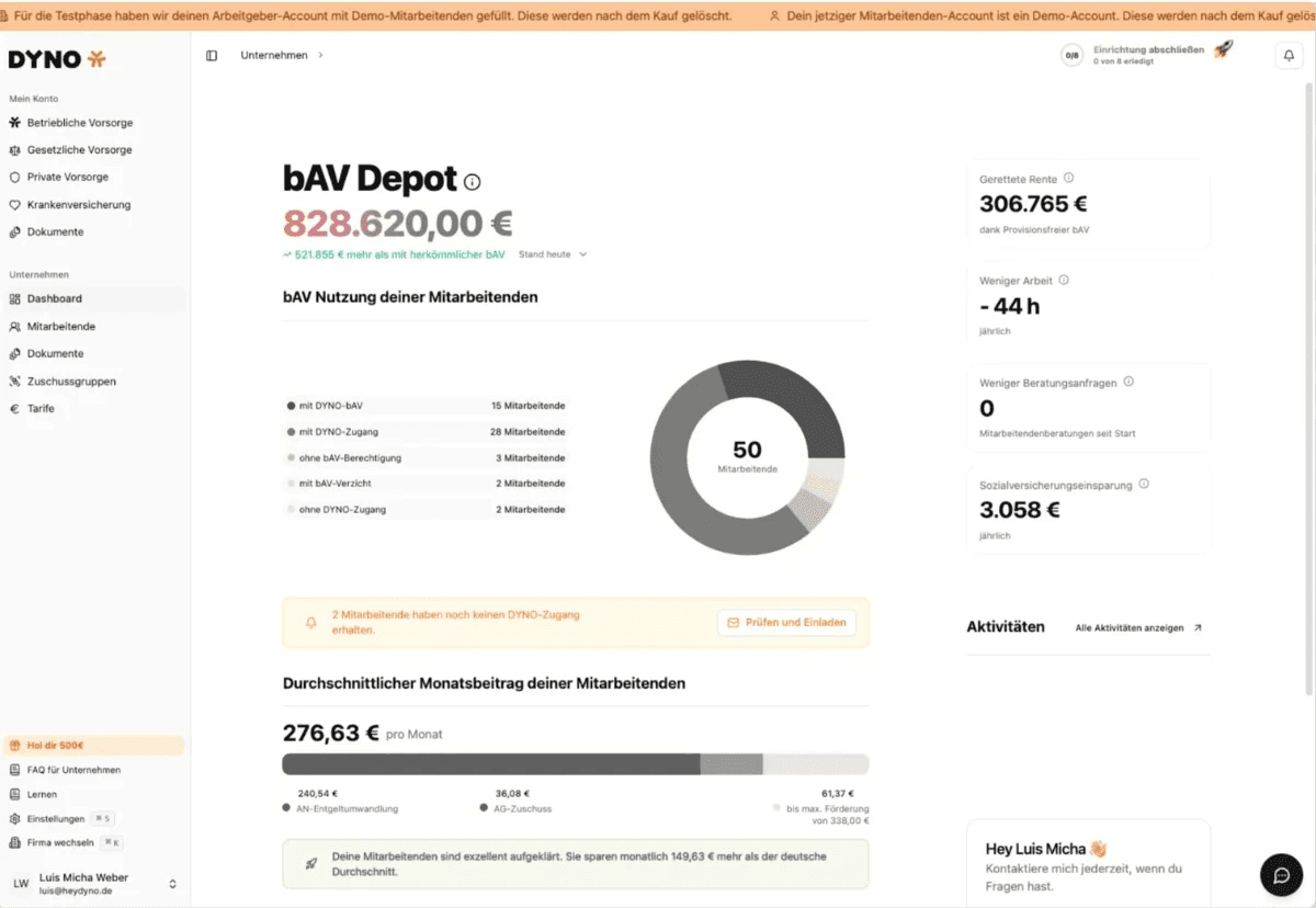 Warum dieser Leitfaden – DYNO bAV für Geschäftsführer