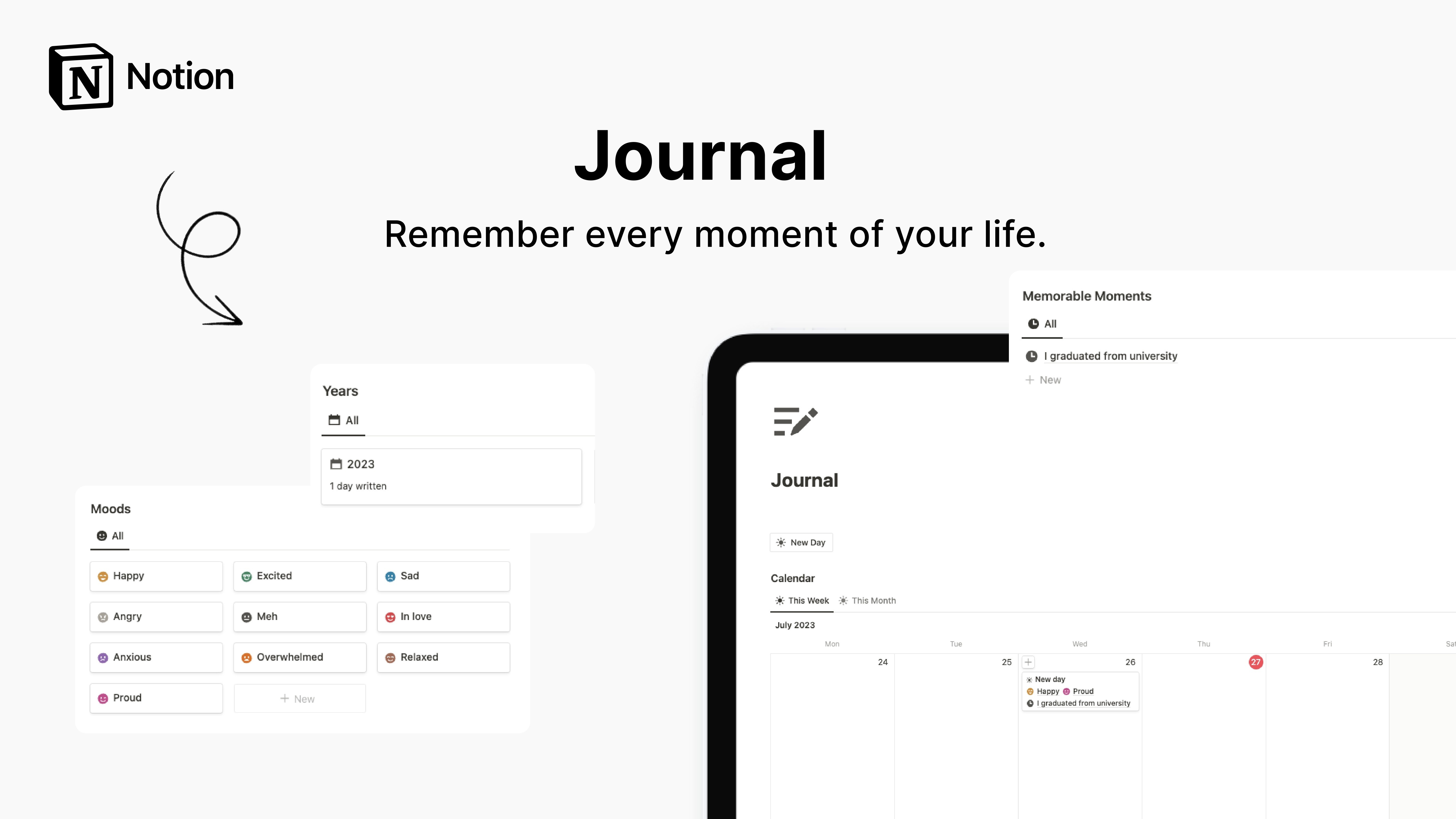 Best 10+ Notion Daily Journal Templates