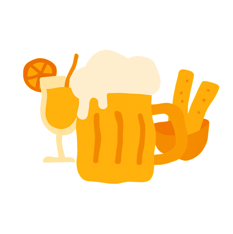 Food icon pour l'happy hour
