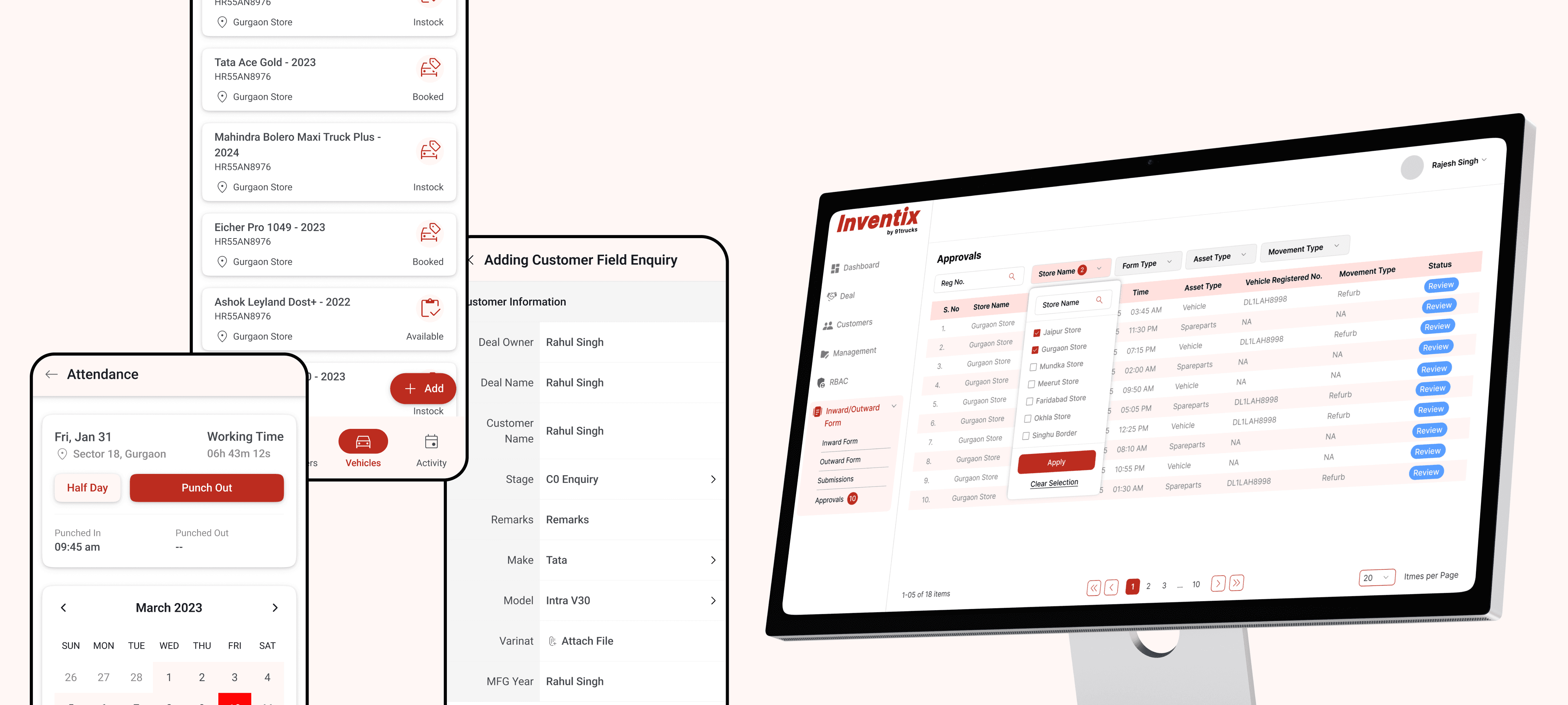 Modern concrete building facade with recessed windows