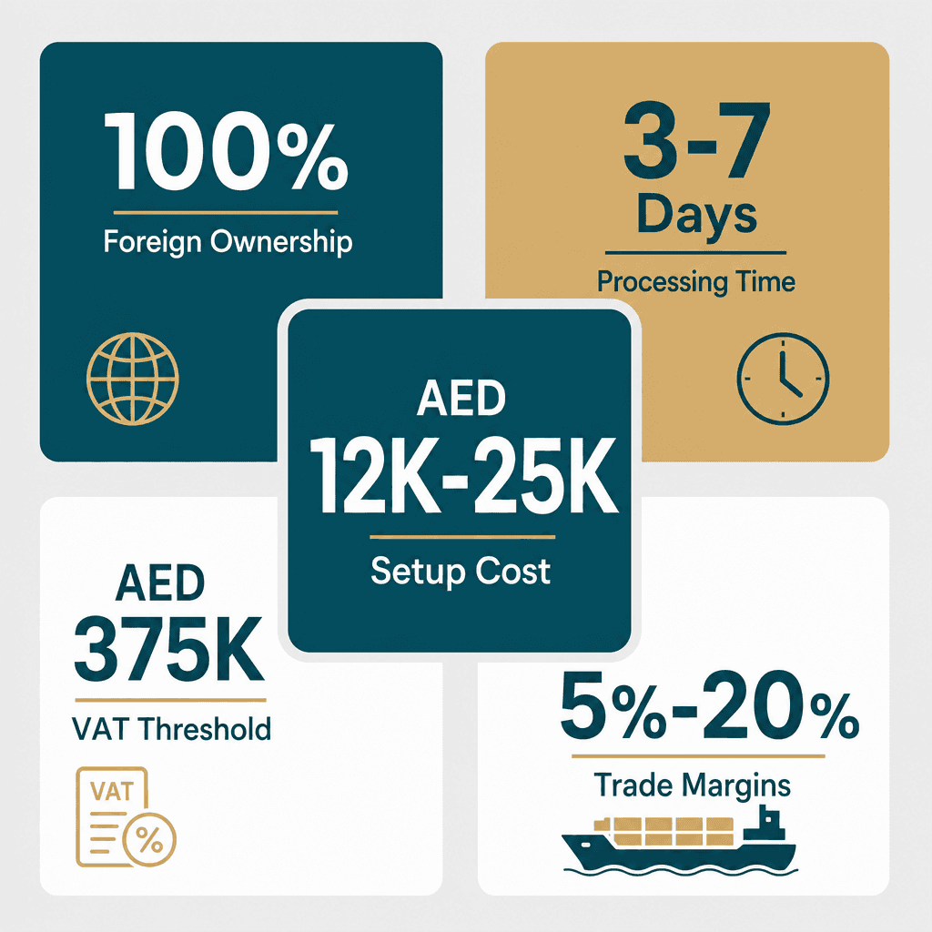 Infographic: Apply for a Cotton & Natural Fibers Trading License in Dubai