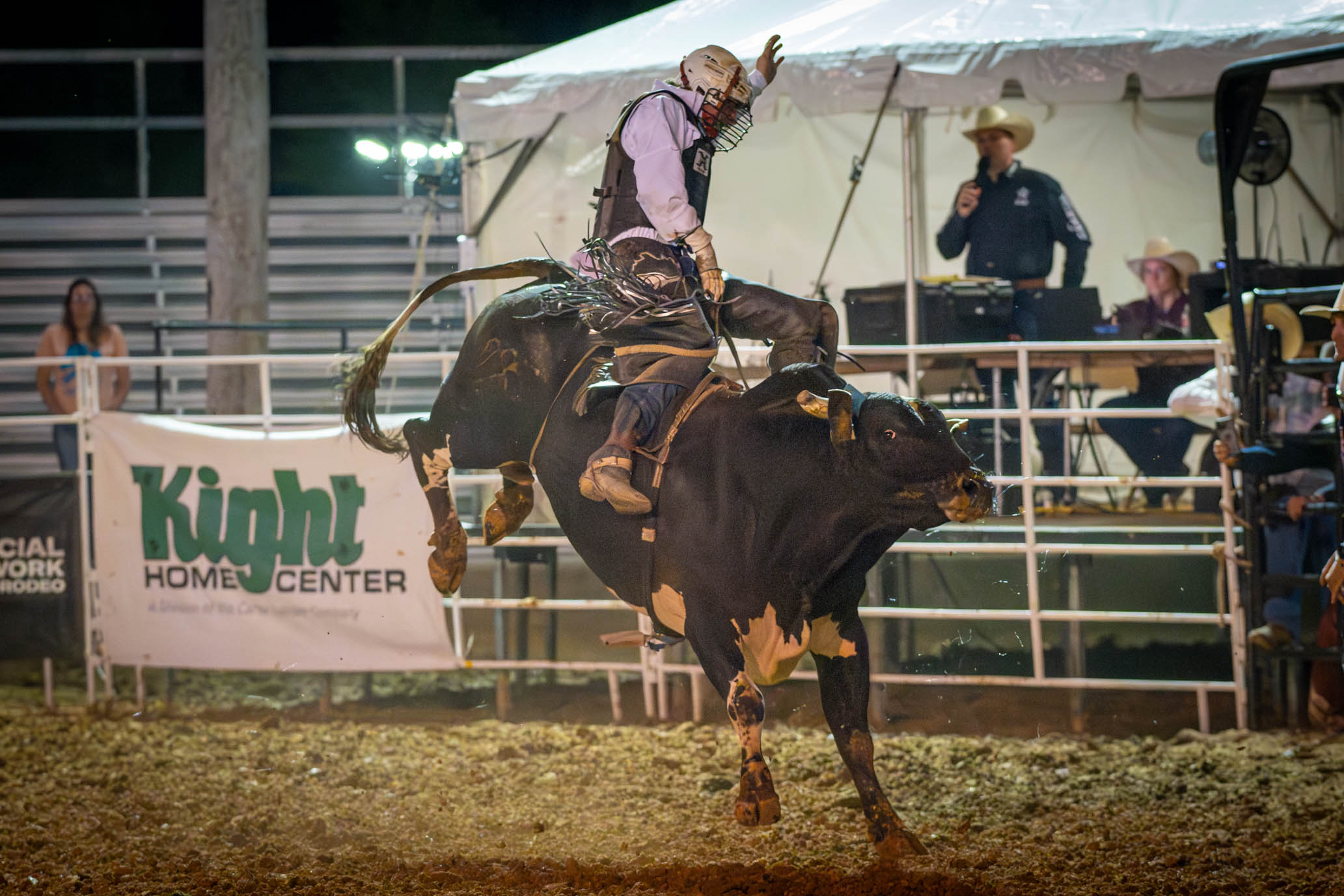 Bull Riding at River City Rodeo
