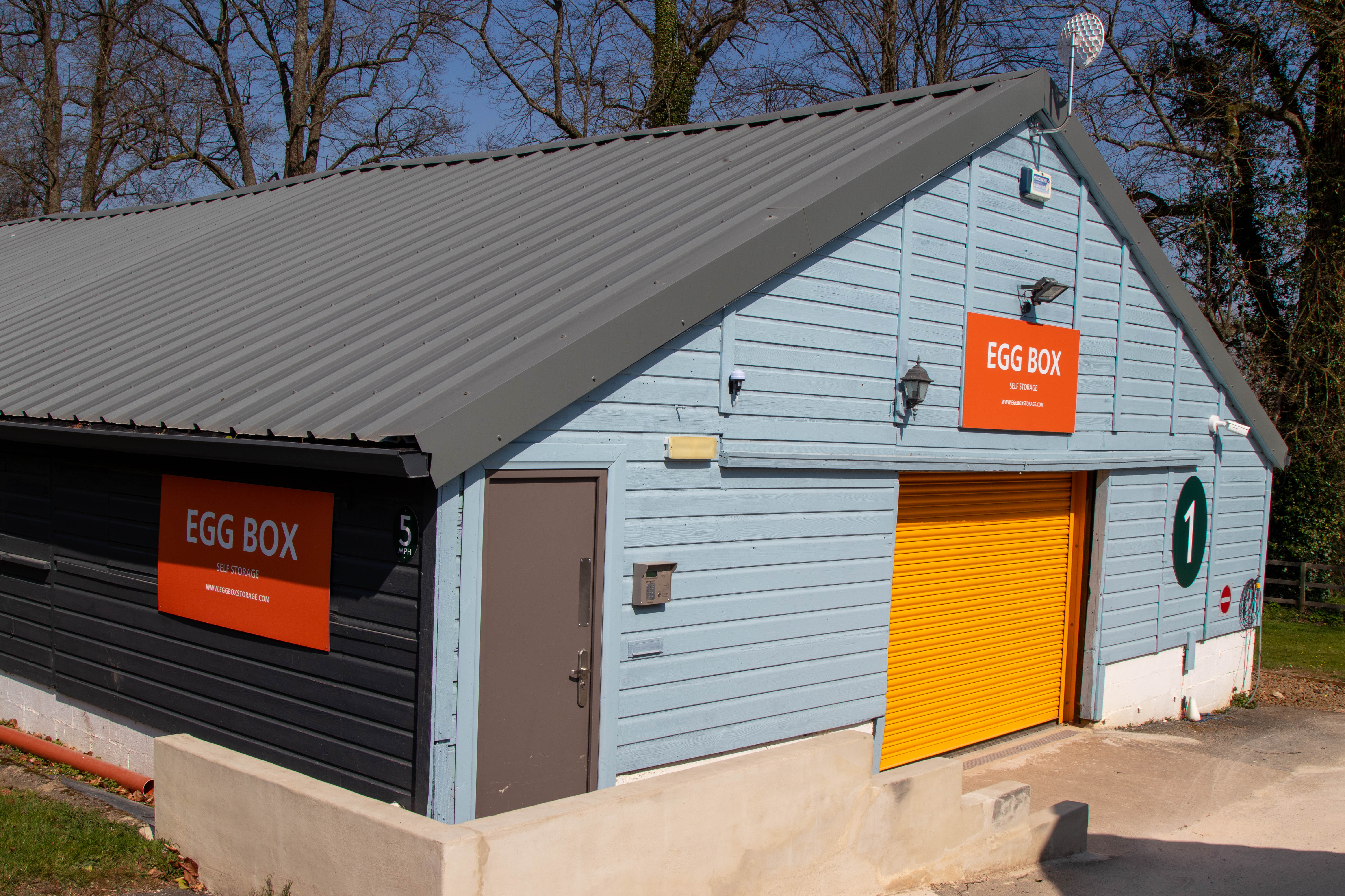 Egg Box Self Storage building