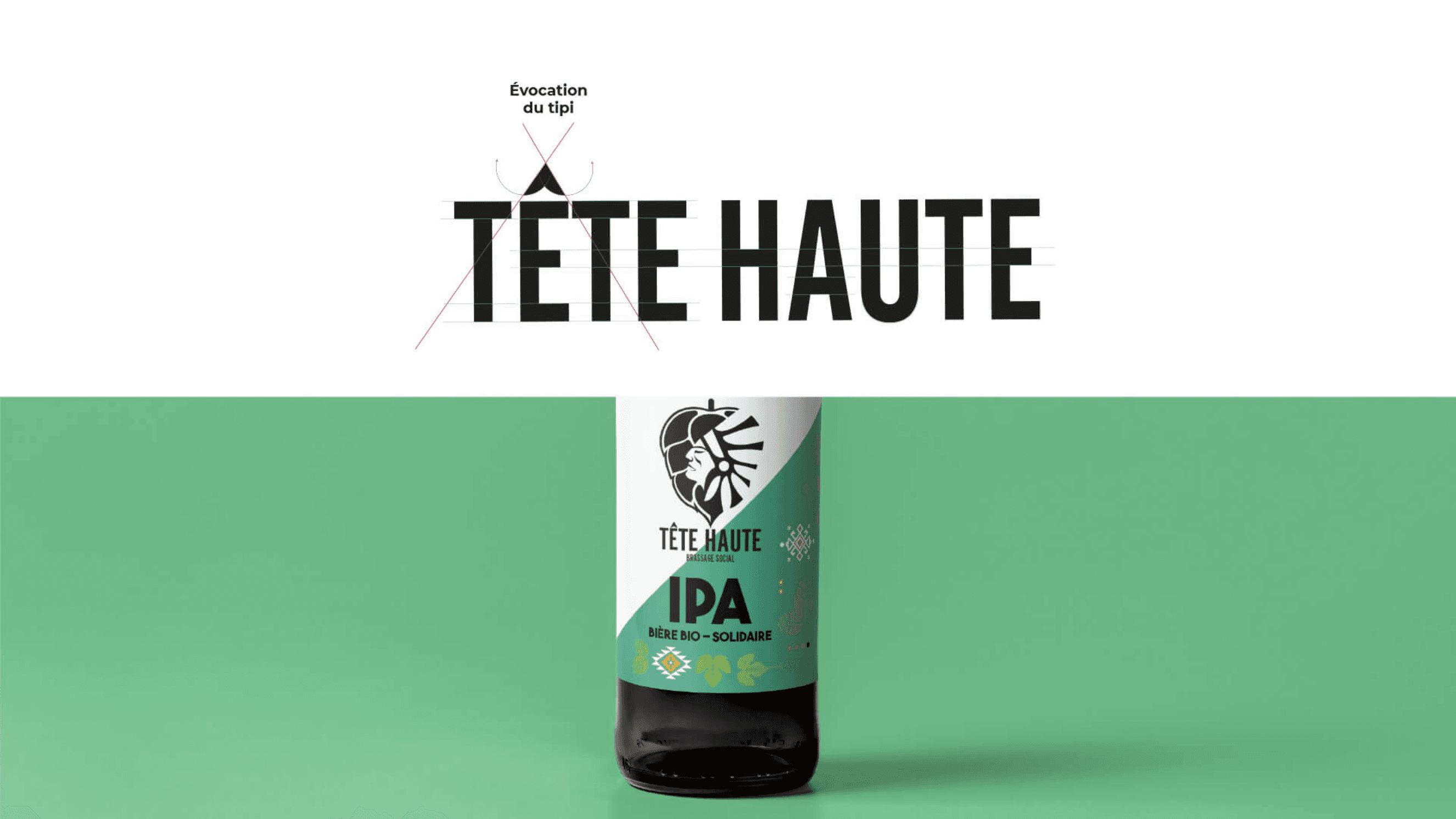 Logo Tête haute avec des explixations