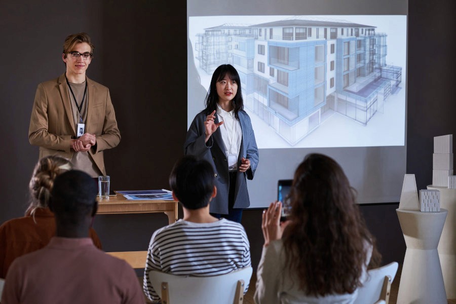 présentation architectes