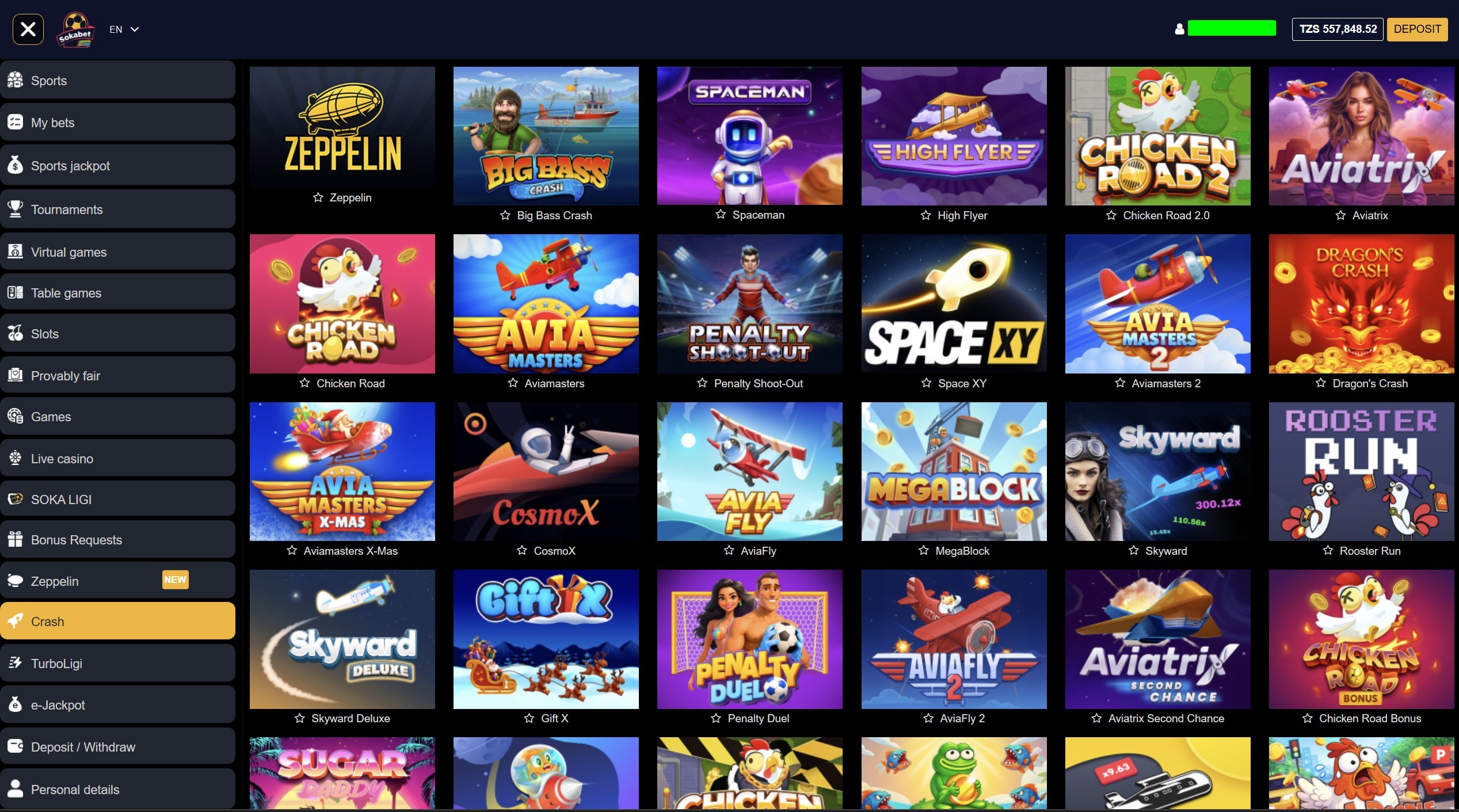 crash games