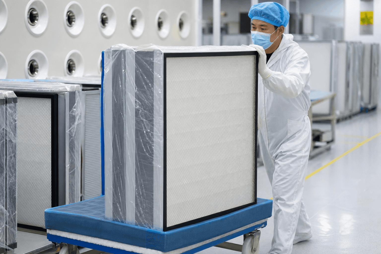 香港無塵車間 HEPA 濾網安裝陷阱避坑 輕柔搬運防震動 | Hong Kong Clean Room HEPA Filter Installation Trap Avoidance Gentle Handling Anti-Vibration