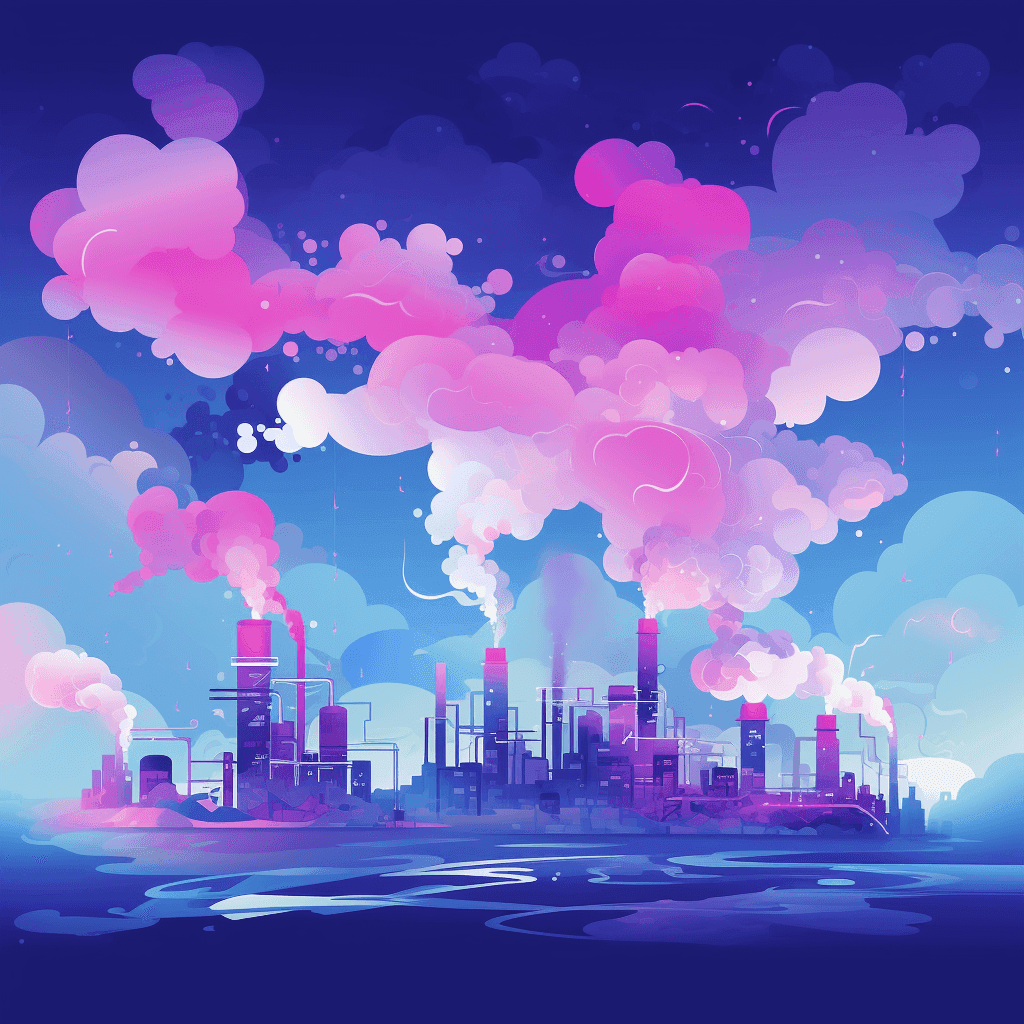 air-pollution-shown-by-factories-in-abstract-image