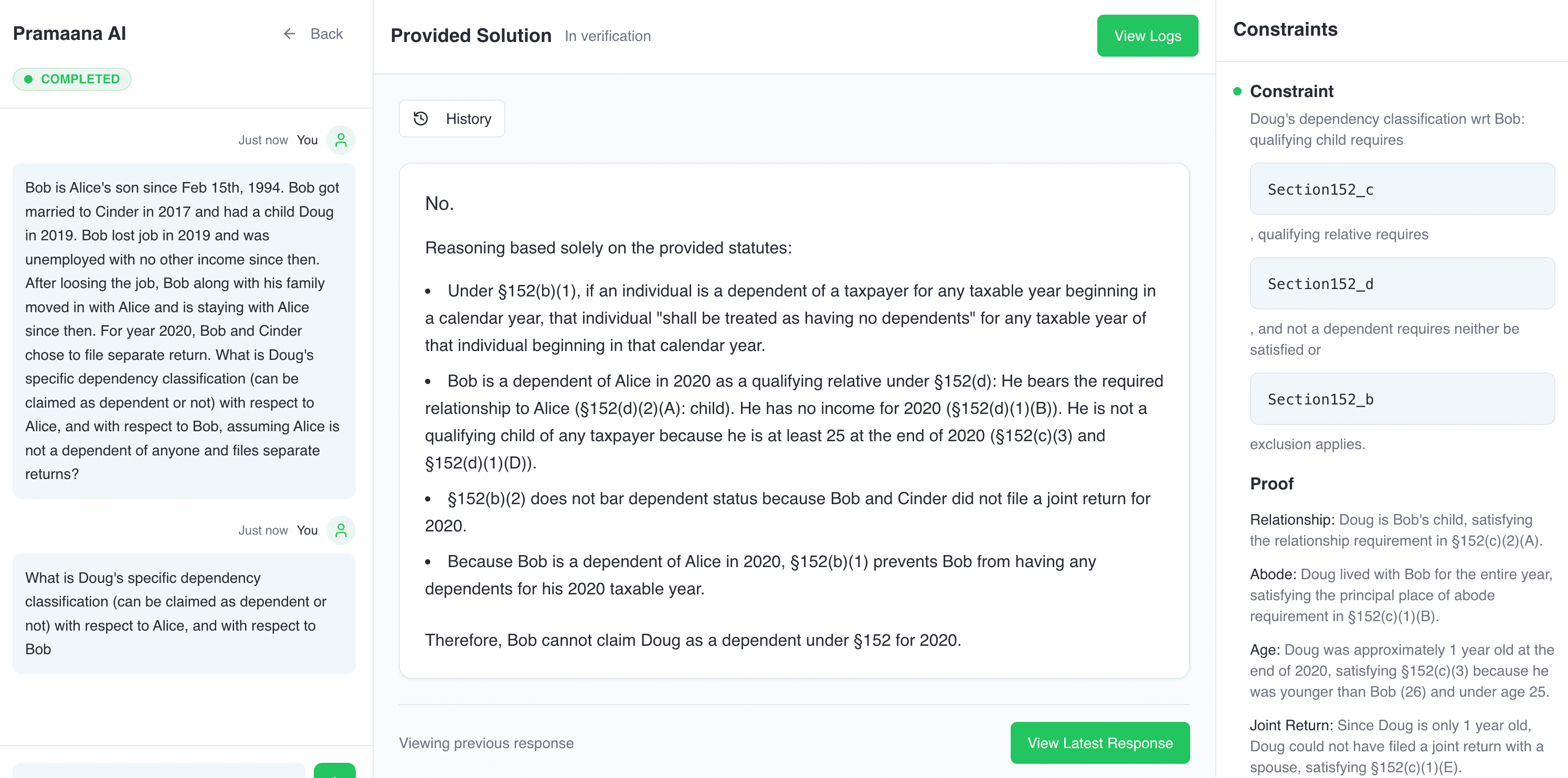 An image of Freelio's project ui