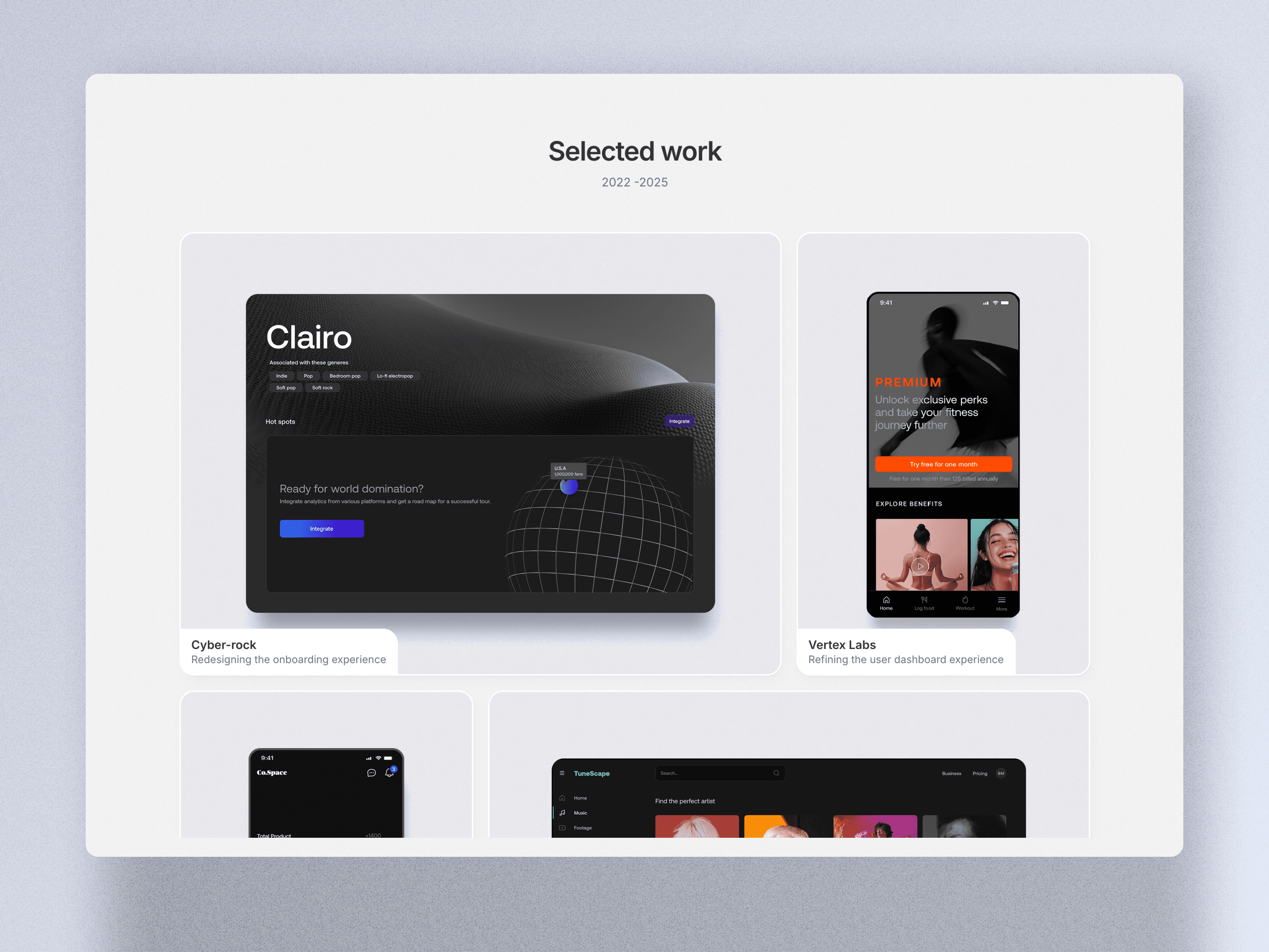 Royfolio Framer template