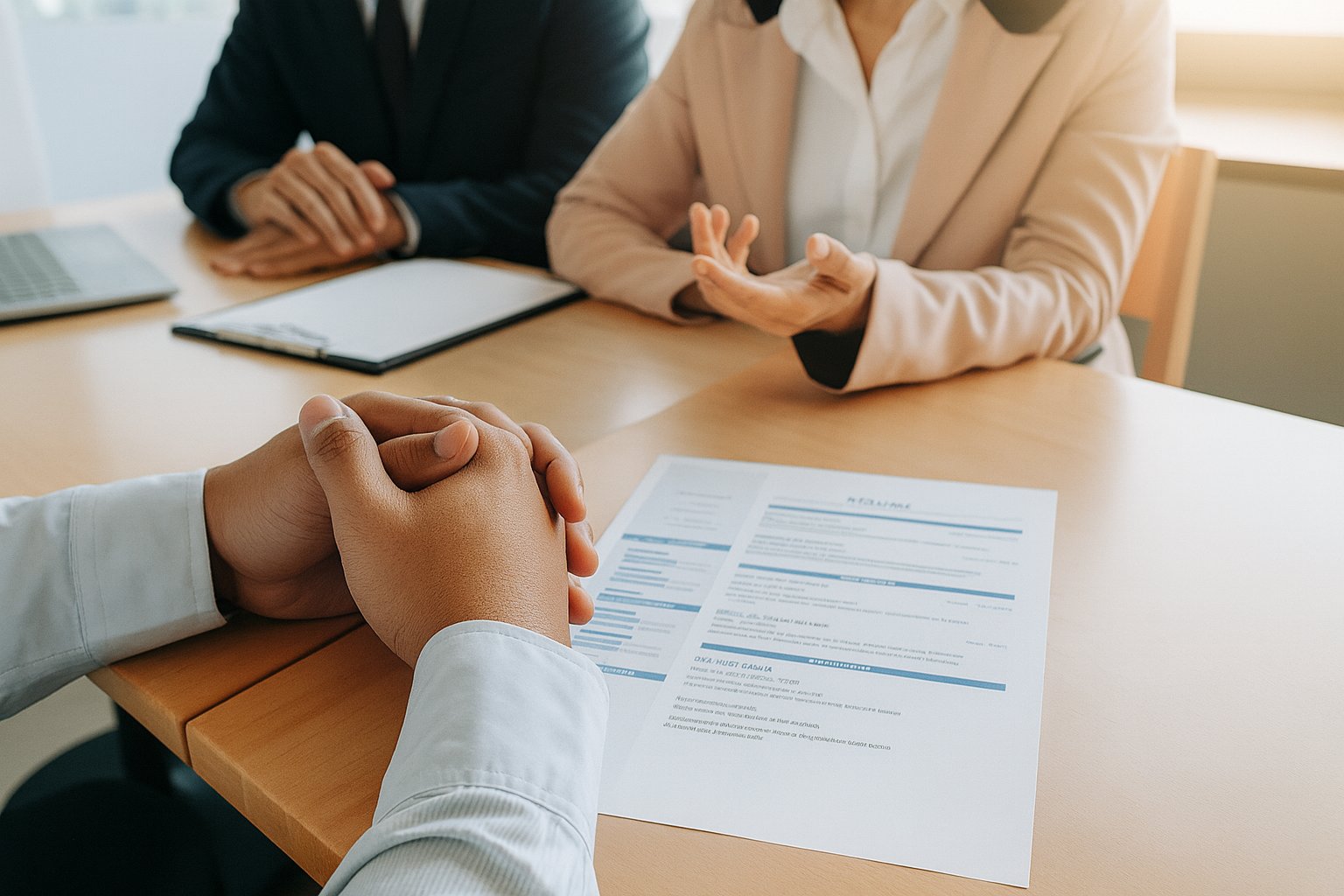 entretien recrutement candidature RH CV