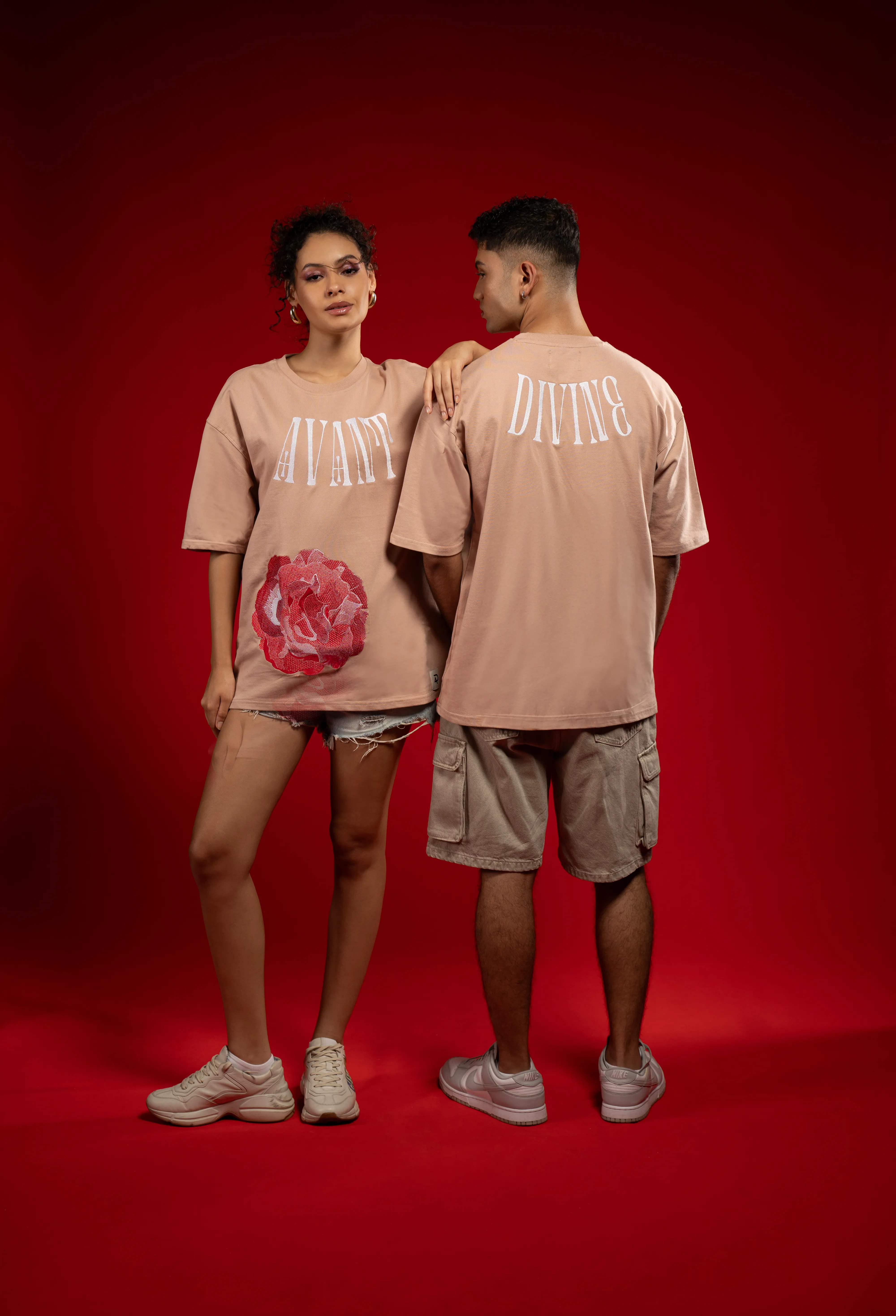 a black female model