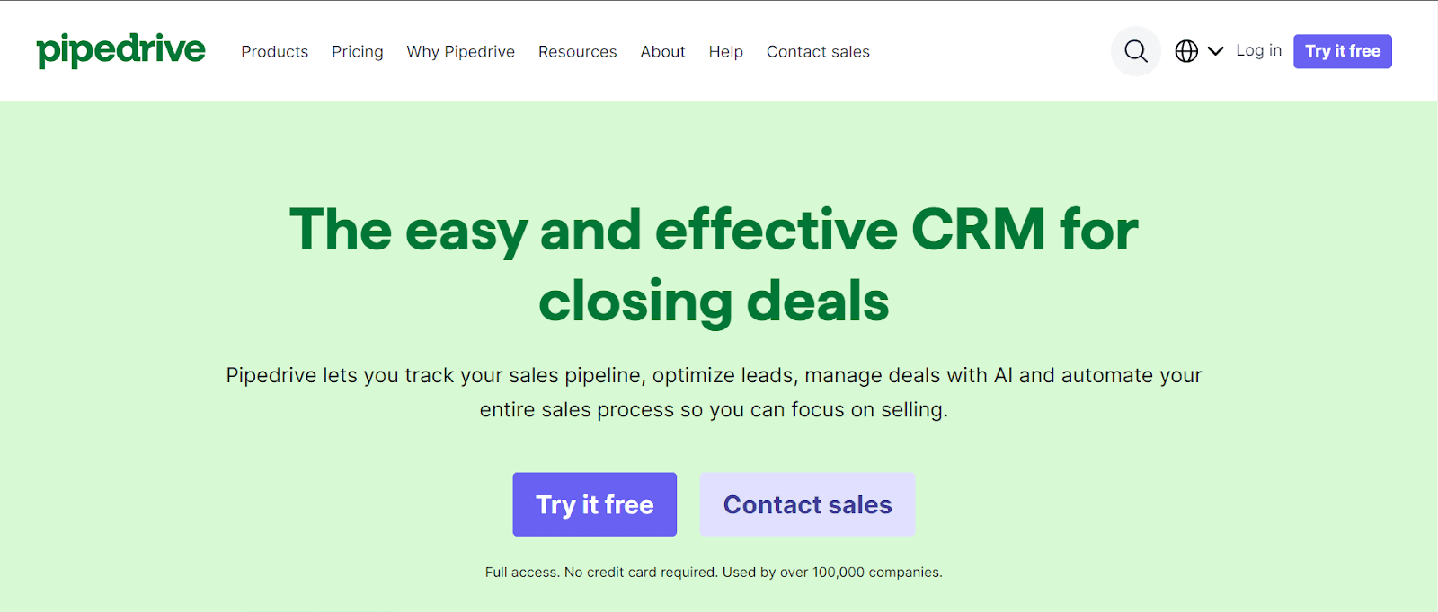 Pipedrive CRM