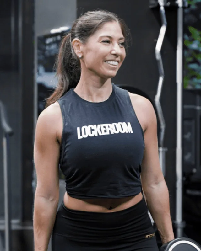 Sydney executive Lauren Ryder training at Lockeroom private gym