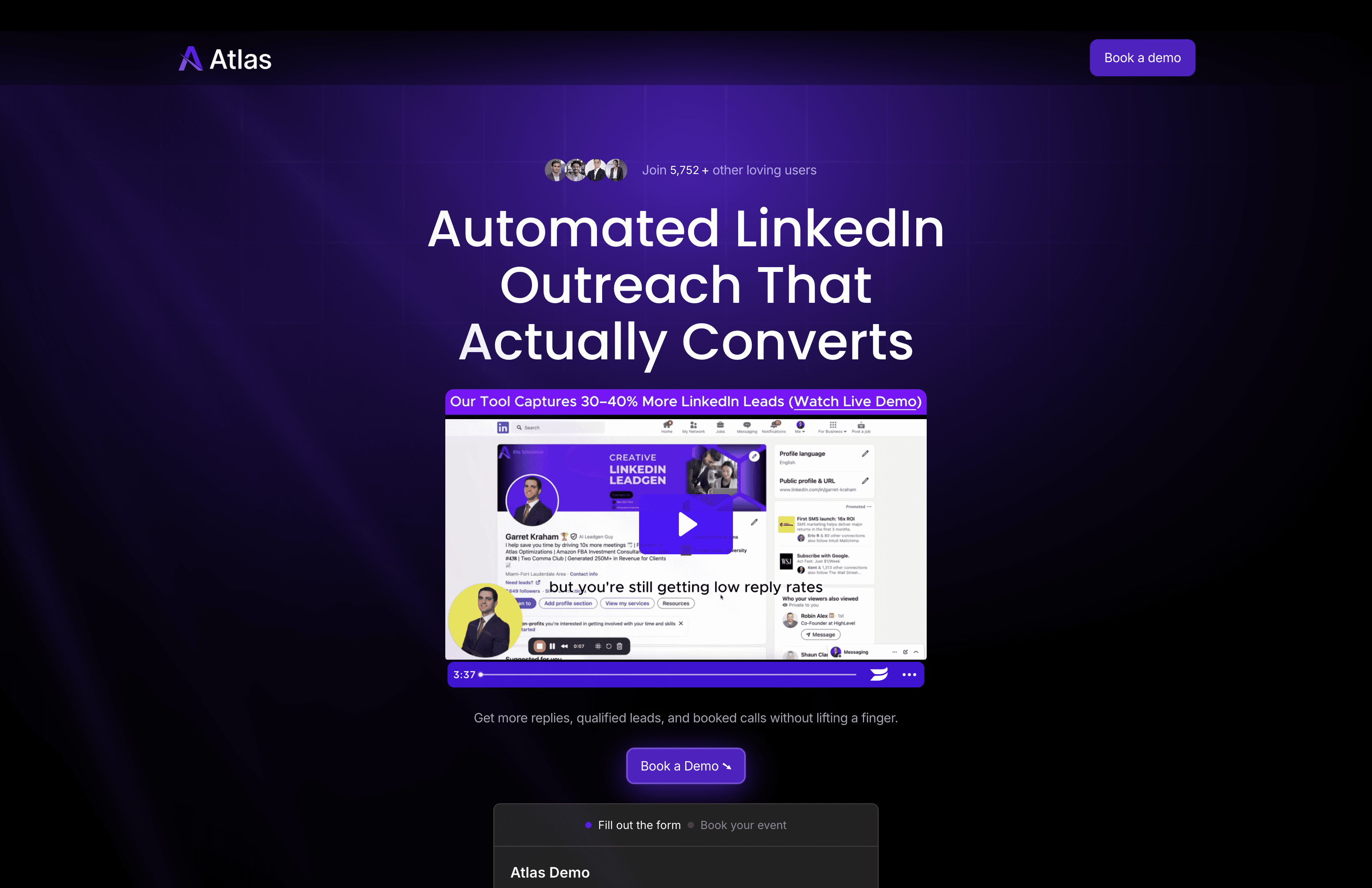 Atlas Ai Powered Linkedin Outreach That Converts