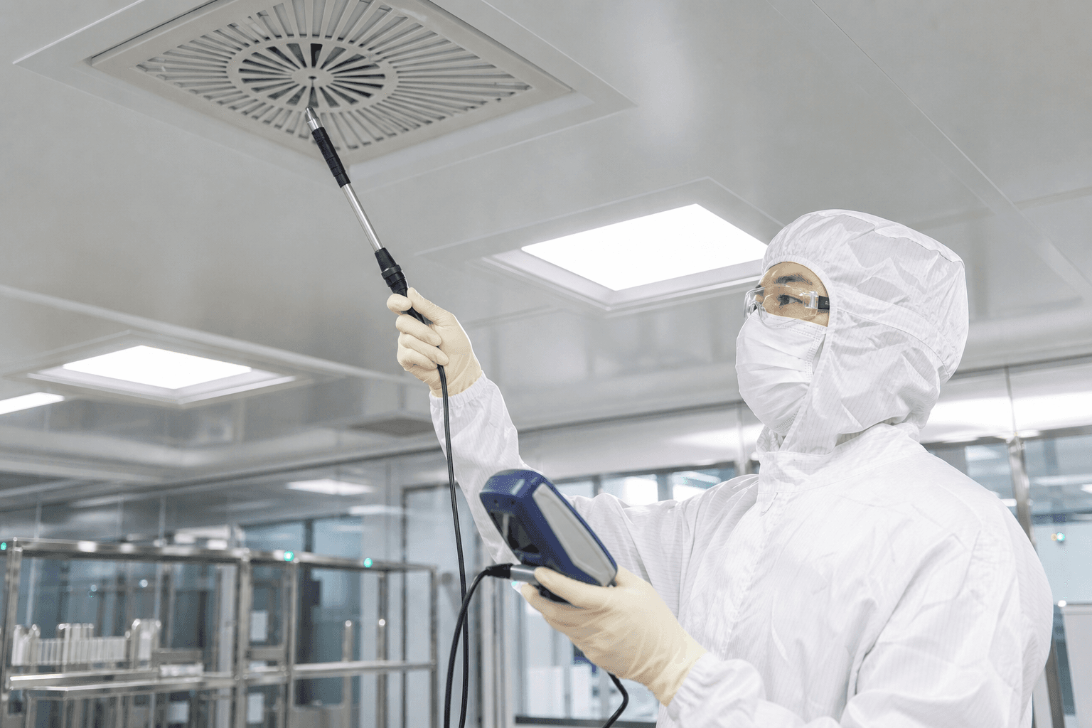 香港無塵車間 HEPA 濾網現場極限確效 PAO 測試 ISO 14644 | Hong Kong Clean Room HEPA Filter On-Site Extreme Validation PAO Testing ISO 14644