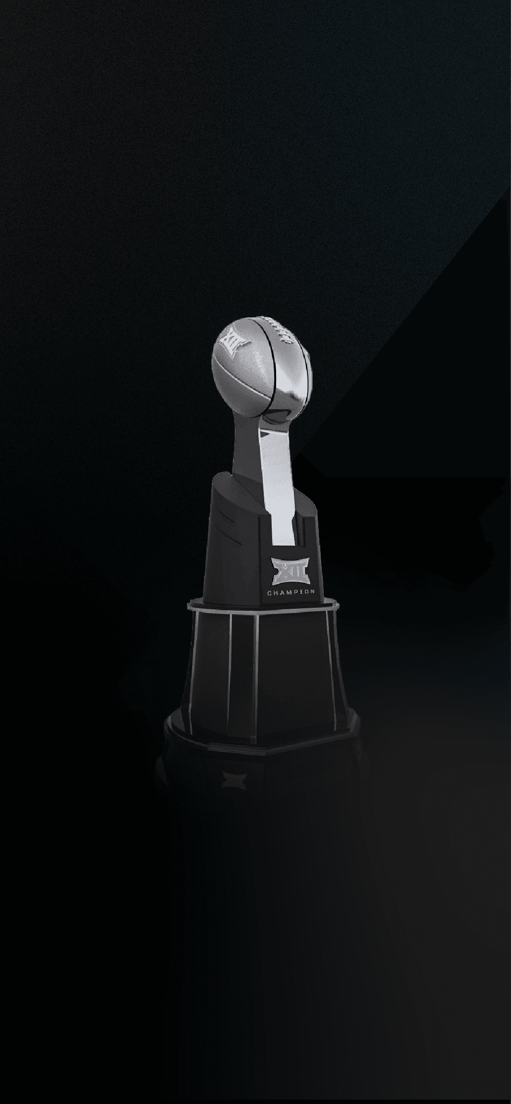 big 12 football trophy
