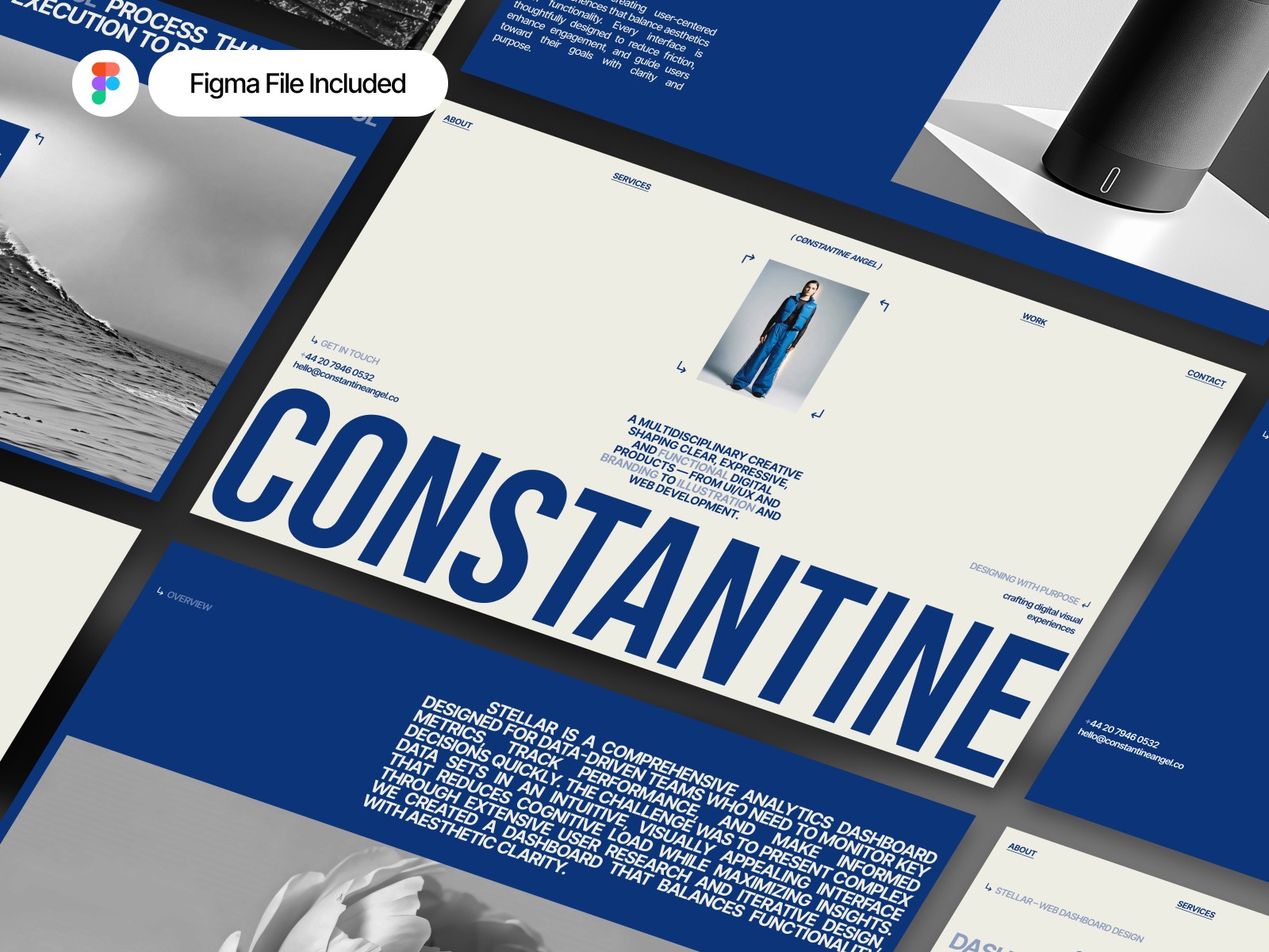 Constantine — 极简专业创意机构官网设计灵感