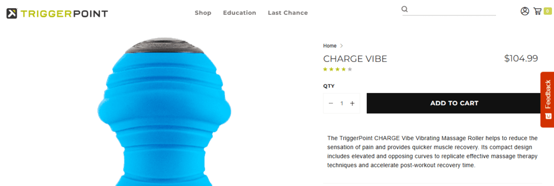 TriggerPoint Charge&nbsp;&nbsp;