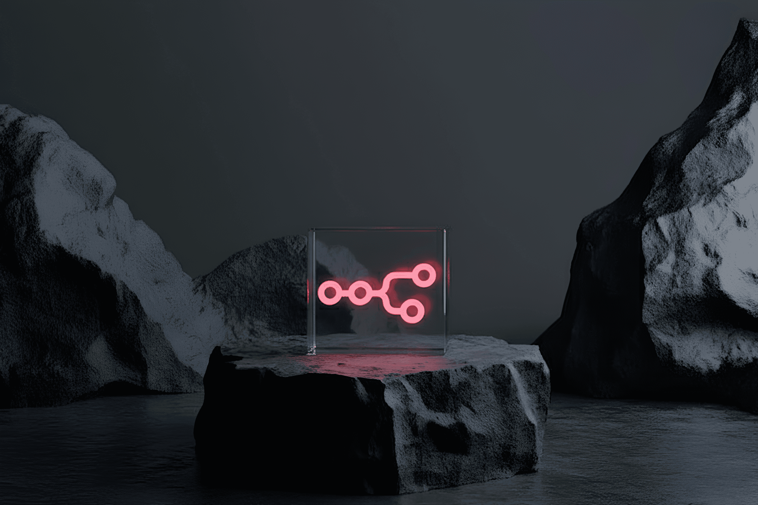 Two men are sitting at a table.