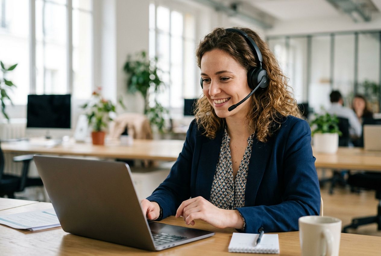 Commercial planifiant un rendez-vous qualifié avec un suivi transparent