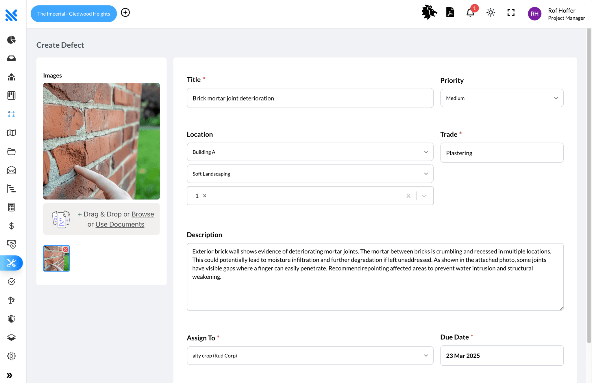 Construction Defect Management & Quality Control Software