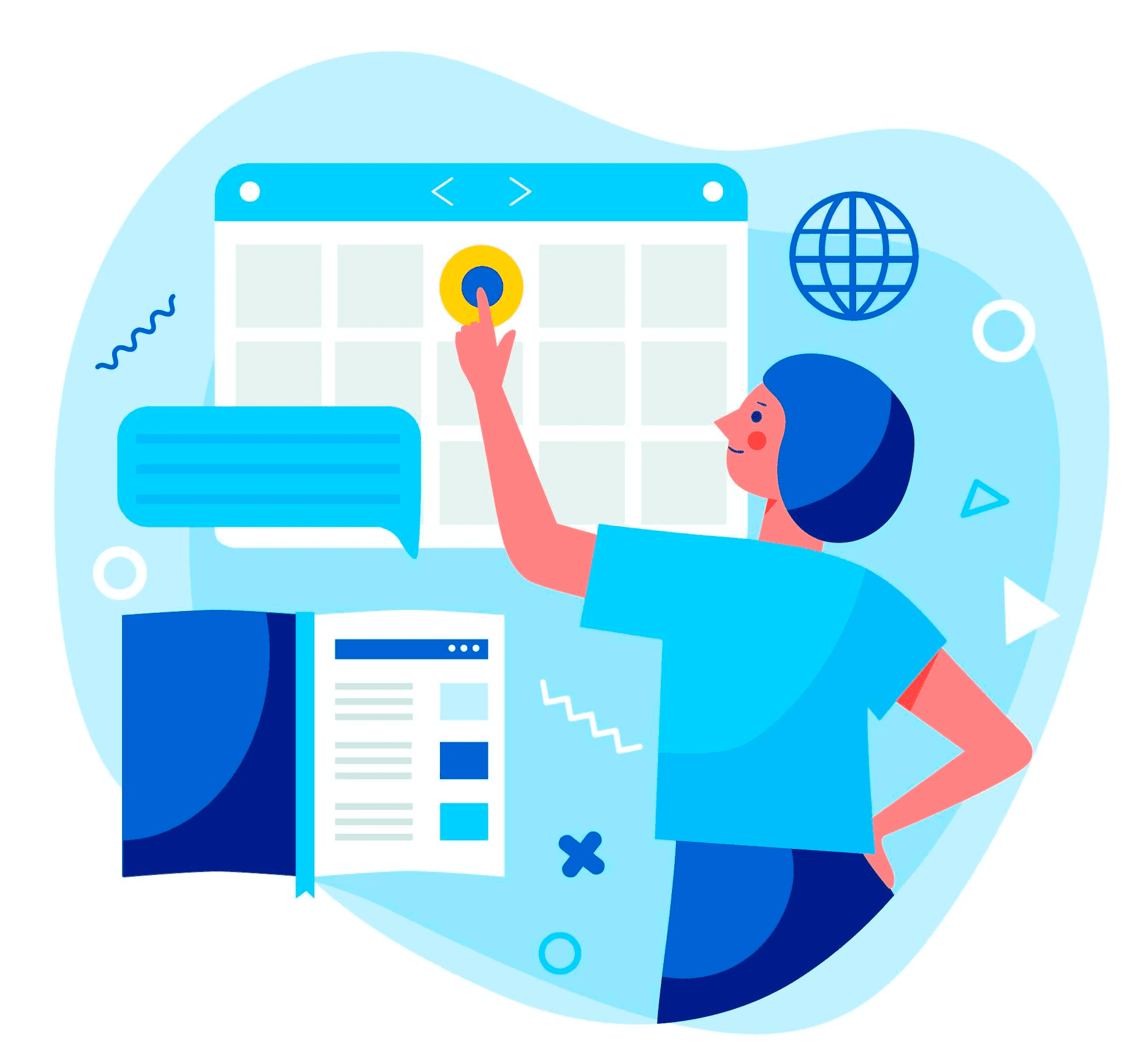 google-blue-send-button-ai-search-update