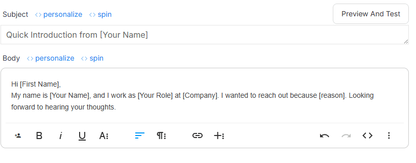 How to start an email