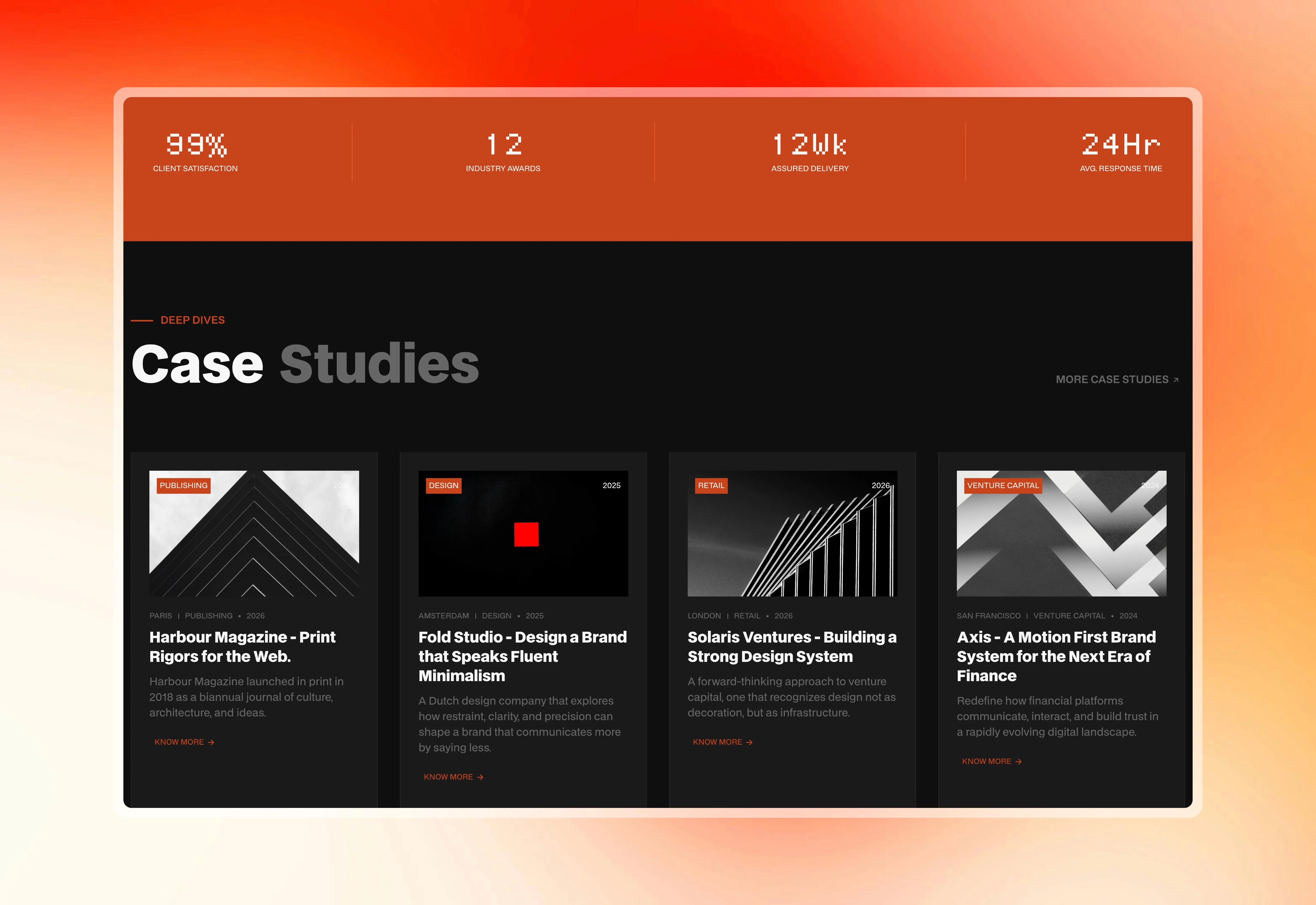 marktick, a framer dark themed website template pricing section mockup