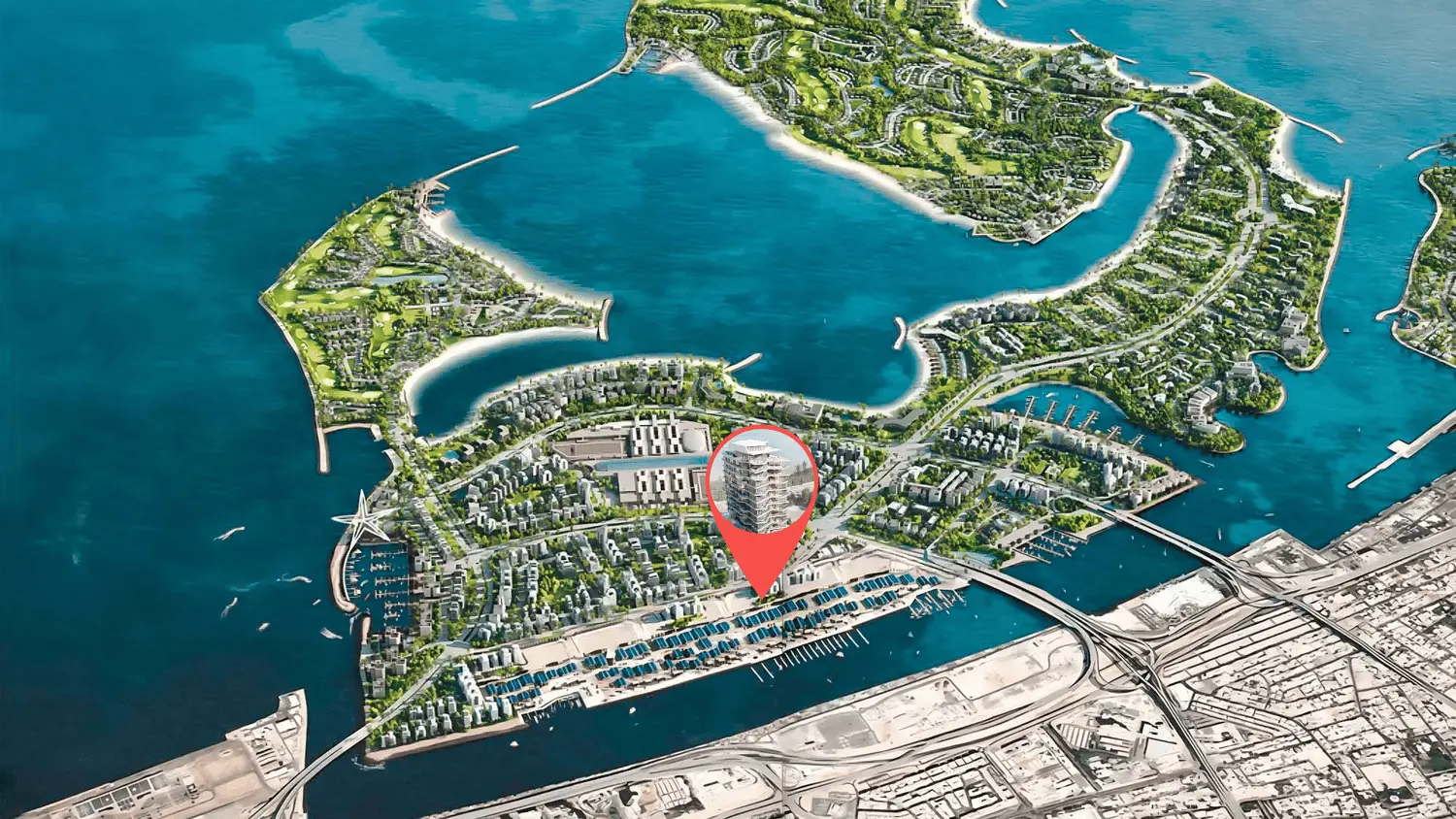 coastal haven location map dubai islands