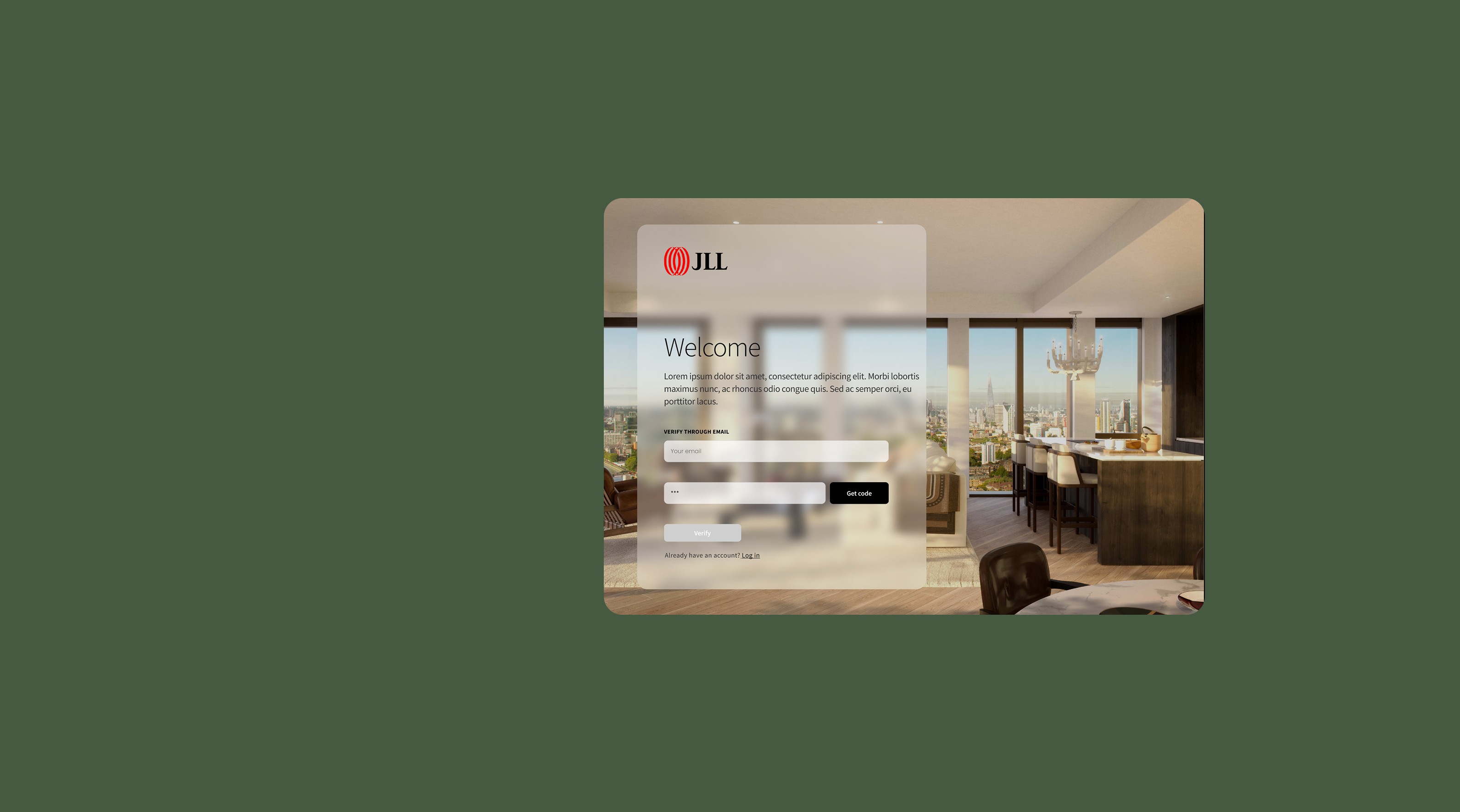 A screenshot from a website header