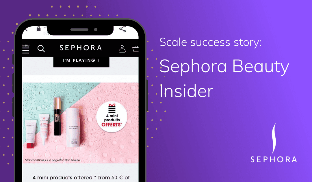 Sephora app showcasing the Beauty Insider program, highlighting rewards, points, and exclusive member benefits.