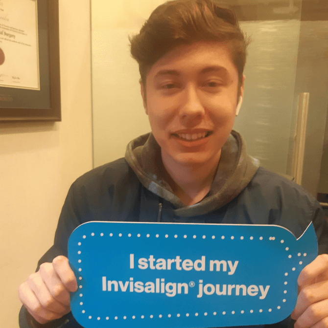 New Invisalign Patient at ScarboroSmiles in Scarborough, ON | Best Invisalign Provider in Scarborough, ON