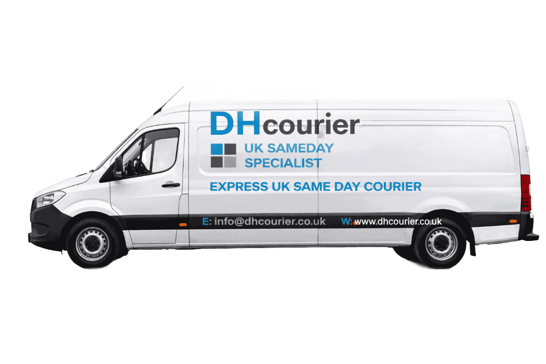 DHCourier Small Van (Background Removed) (Background Removed)