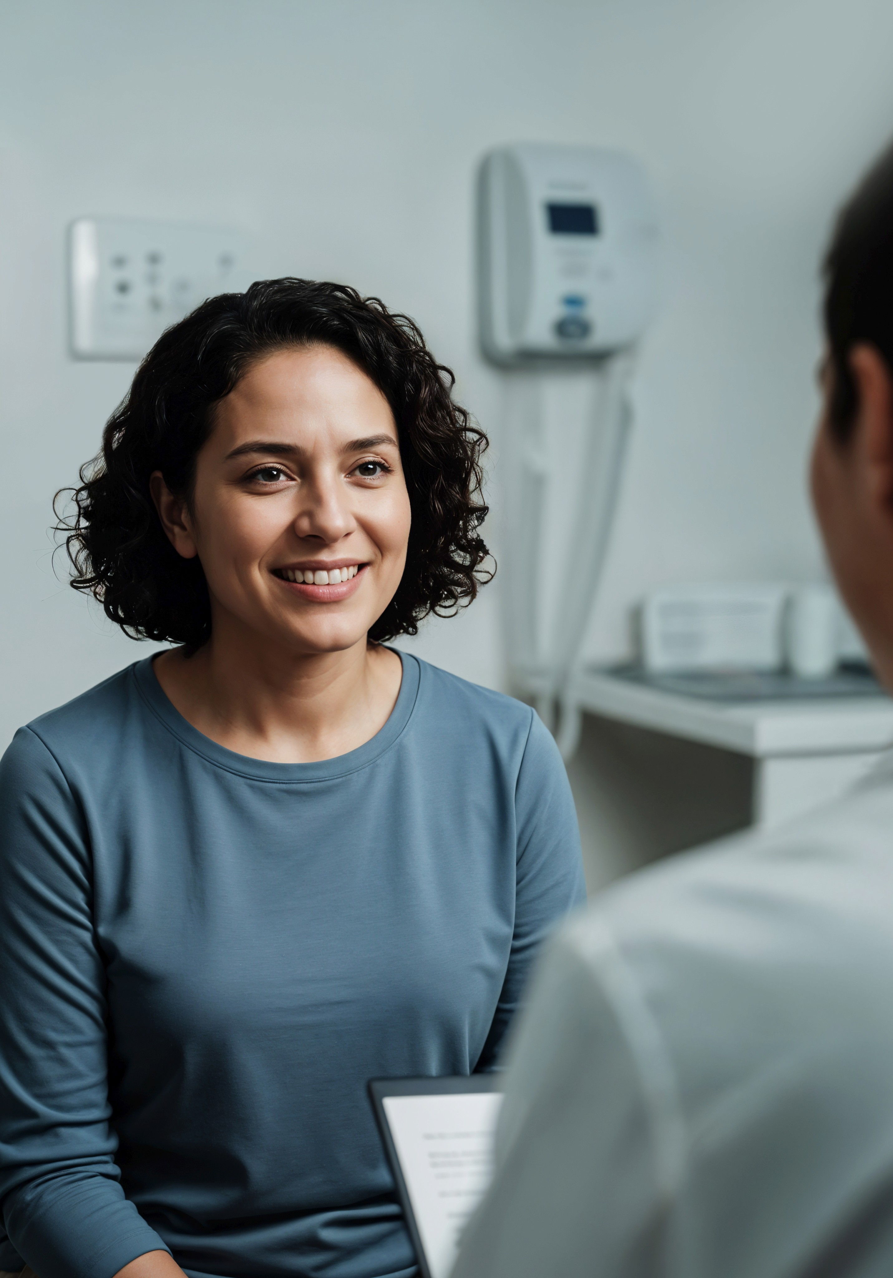 Candidate of annual physical exam