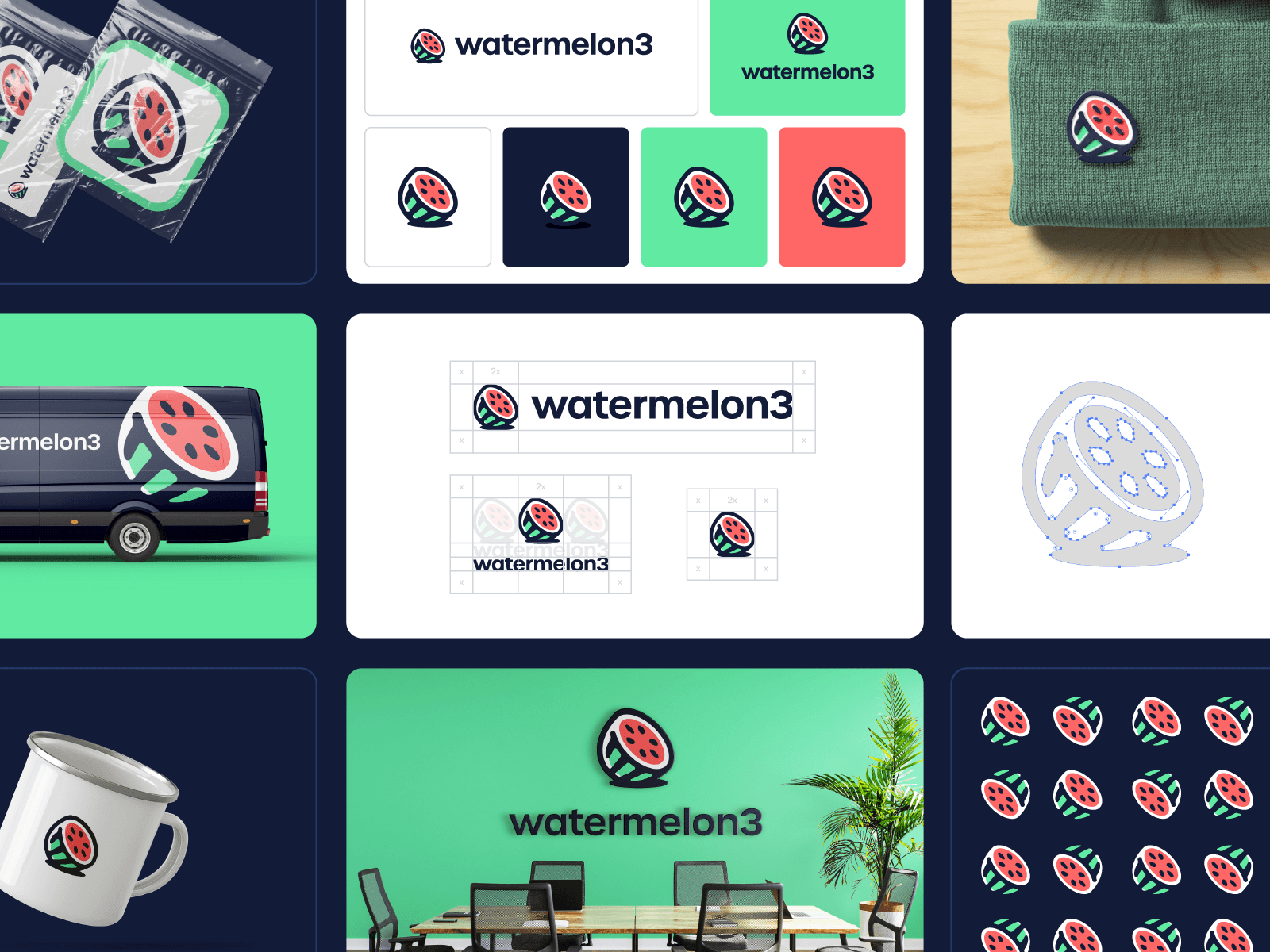 Watermelon logo presentation